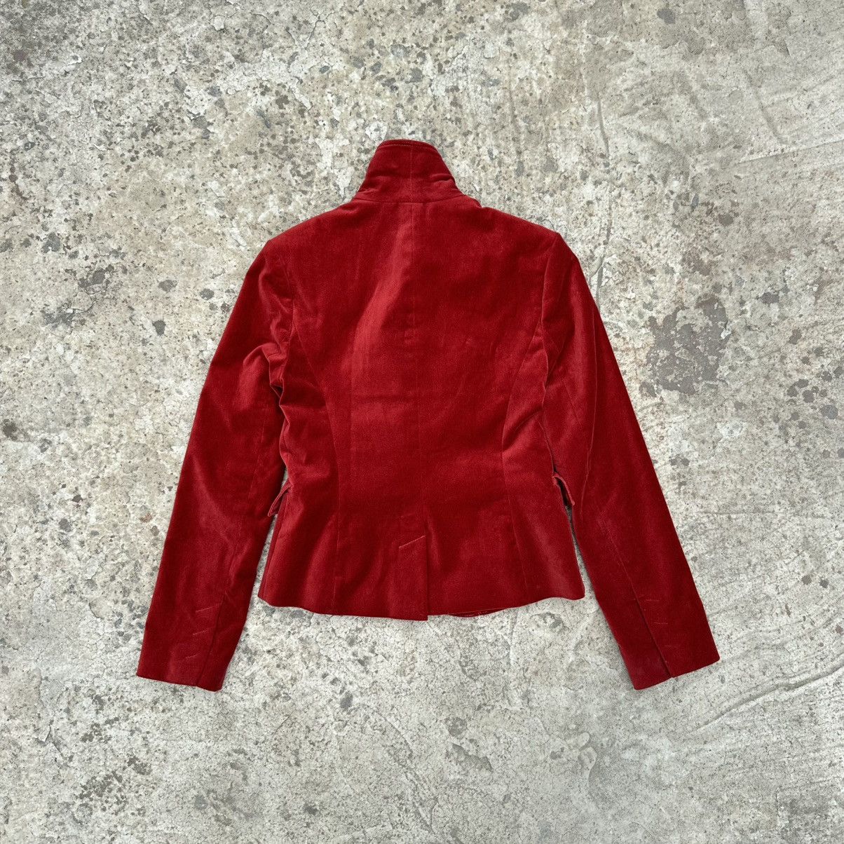 Tommy Hilfiger Luxury Tommy Hilfiger Blazer Jacket Old Money Velvet Y2K Size S / US 4 / IT 40 - 2 Thumbnail