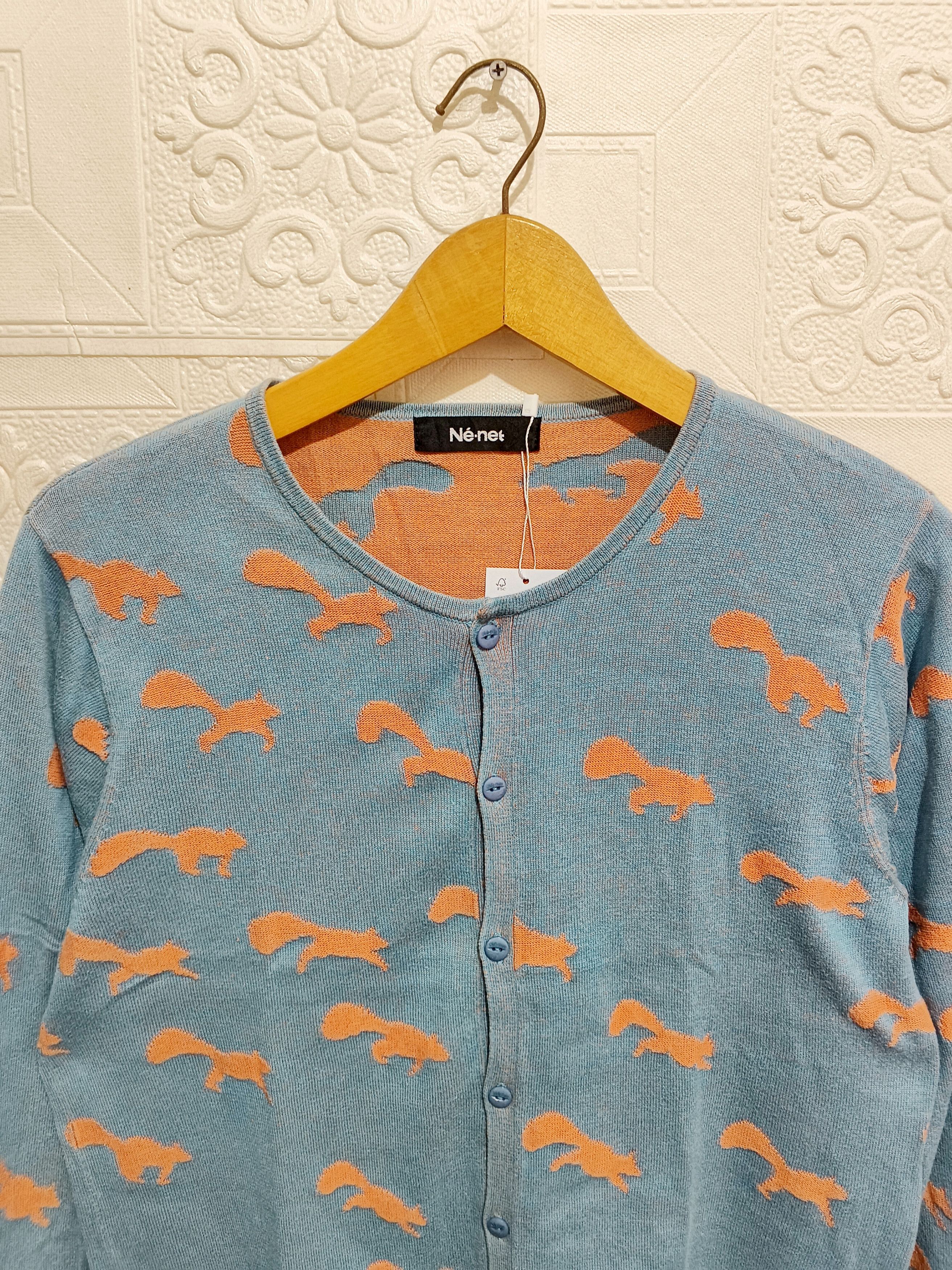 Ne-Net Ne-net by Issey Miyake Squirrel Cardigan Size XS / US 0-2 / IT 36-38 - 3 Thumbnail