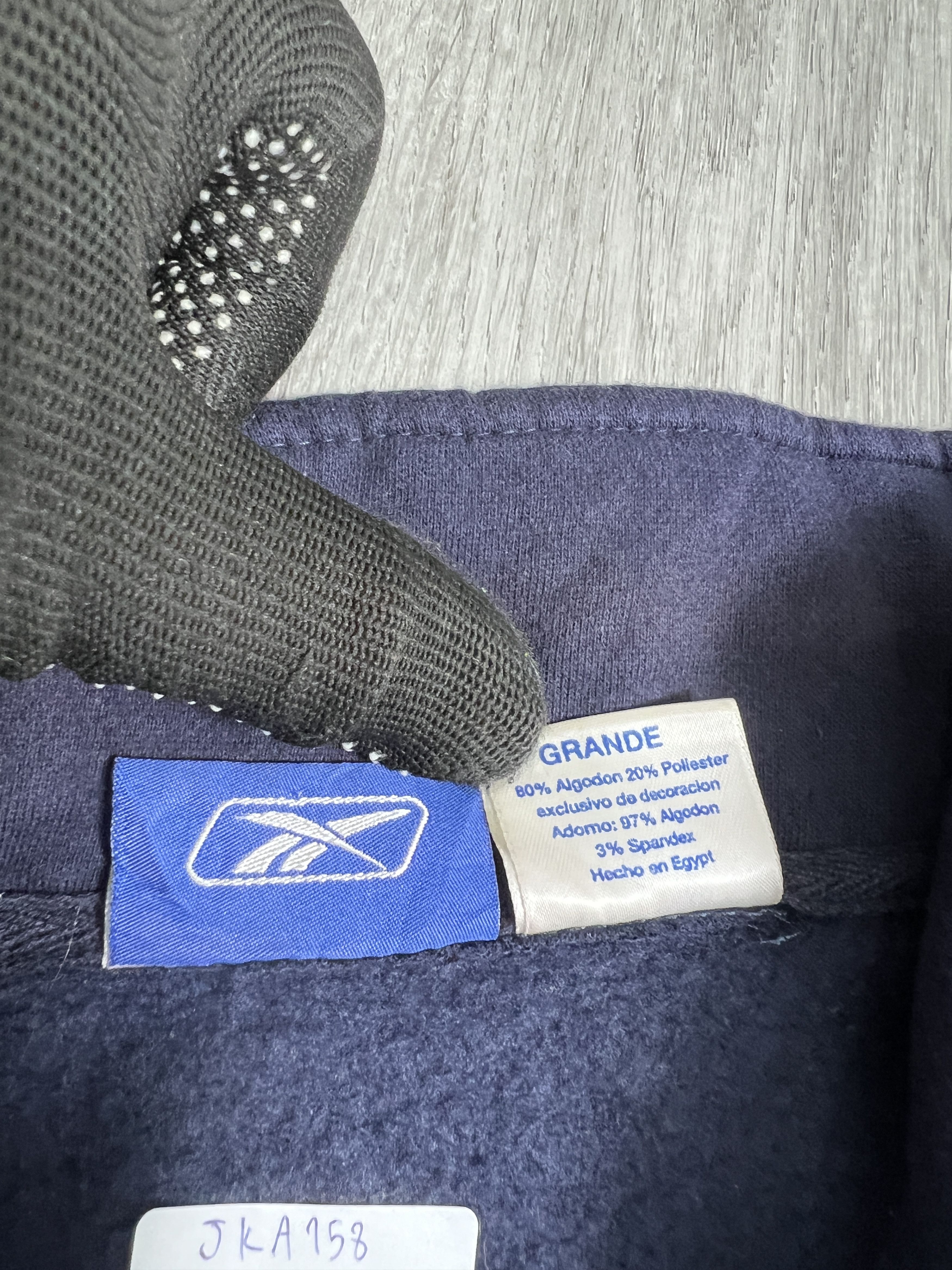 Reebok Vintage Reebok Mini Logo Half-Zip Sweatshirt (L) JKA158 Size US L / EU 52-54 / 3 - 6 Thumbnail