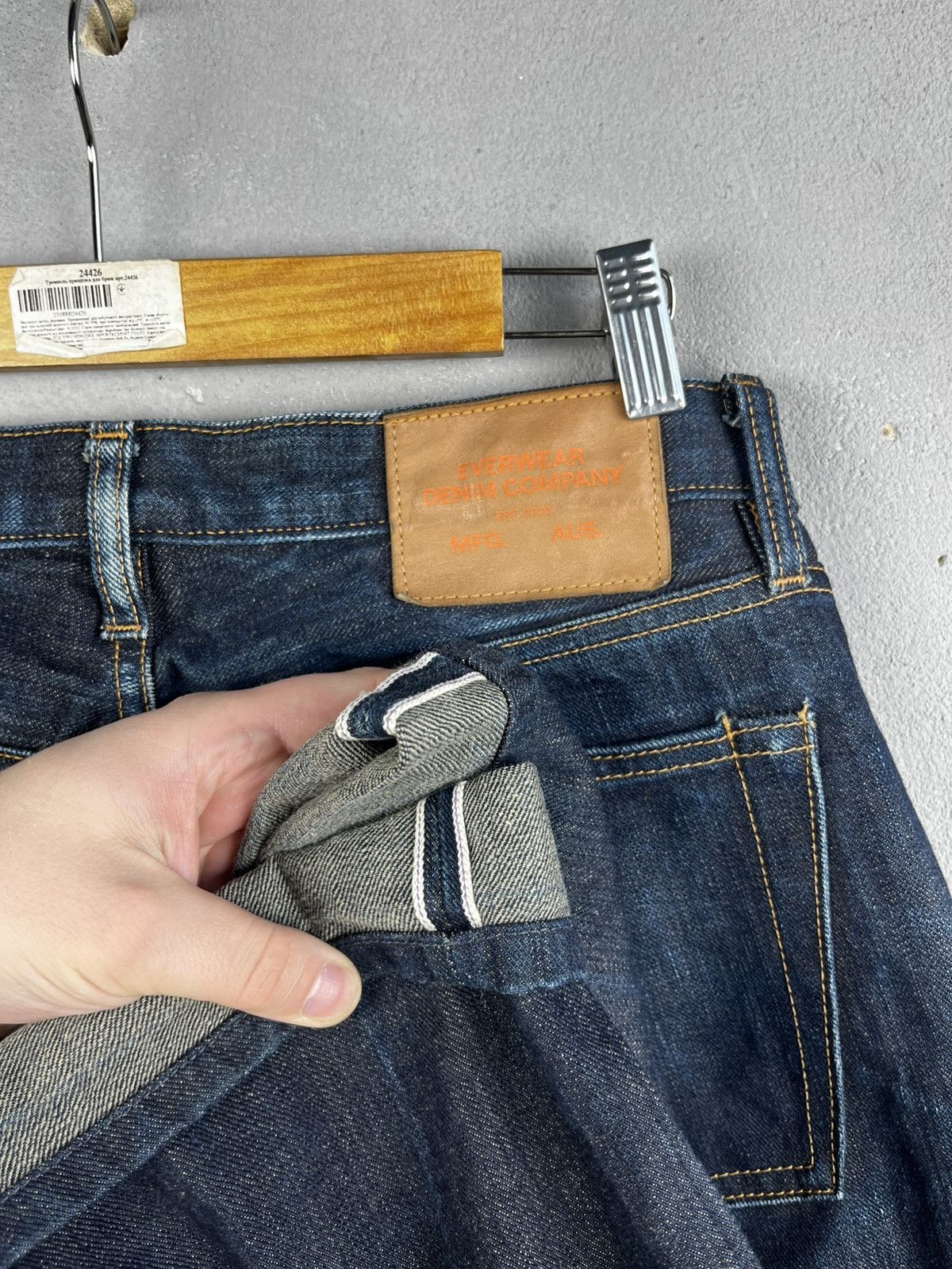 RRL Ralph Lauren Everwear denim sleevedj Size US 31 - 3 Thumbnail