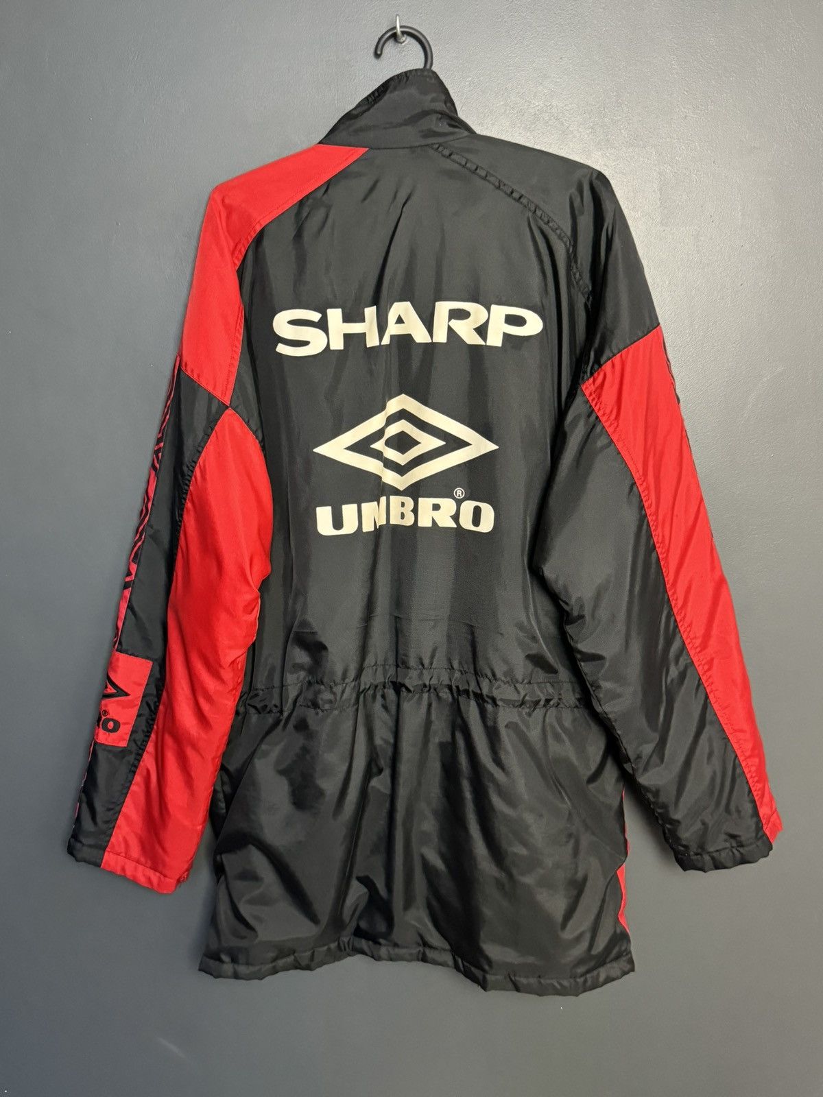 Umbro Vintage Manchester United 1990’s Training Football Jacket Size US XL / EU 56 / 4 - 2 Thumbnail