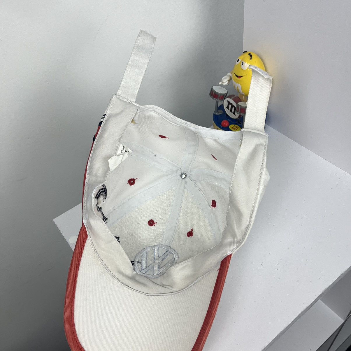 Designer × Vintage 🛻VINTAGE🛻 Volkswagen Racing flame logo baseball Cap Size ONE SIZE - 11 Thumbnail
