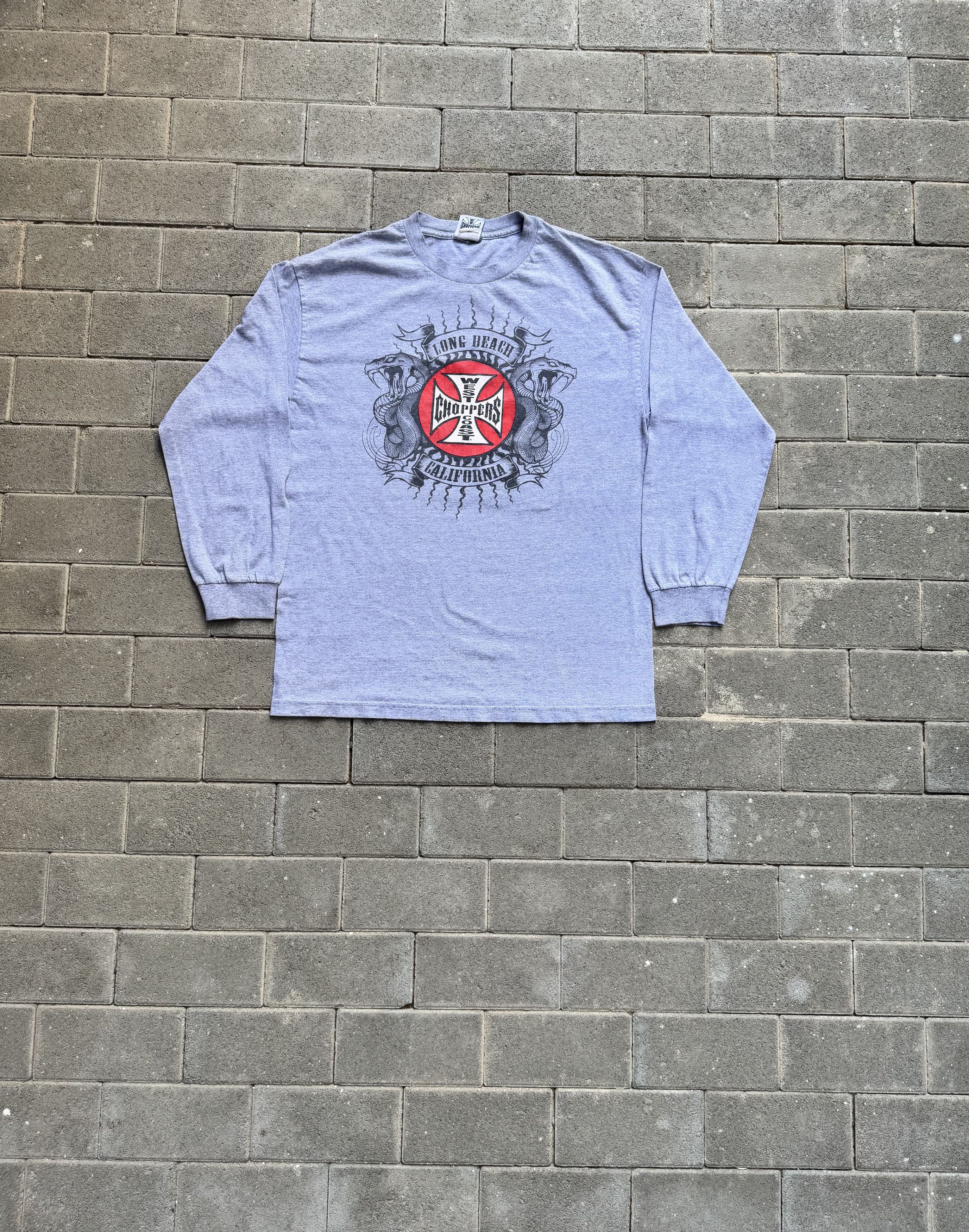 Vintage Vintage West Coast Choppers Long Beach California Size US L / EU 52-54 / 3 - 1 Thumbnail