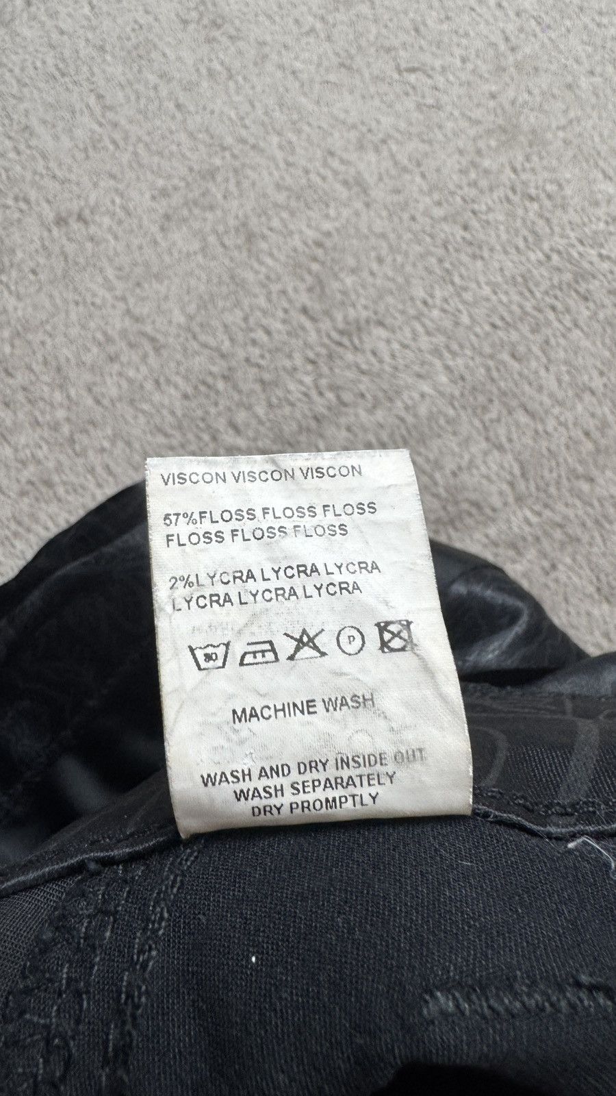 Versace Y2K Faded Punk Jeans LGB hedi slimane dior ysl cdg balmain Size US 28 / EU 44 - 9 Thumbnail
