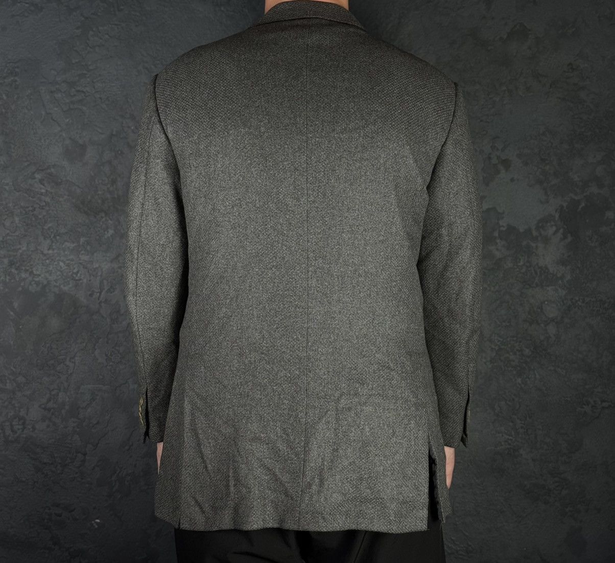 Kiton KITON Napoli Men’s Blazer Jacket 100% Cashmere Italy Size54 Size 54R - 3 Thumbnail