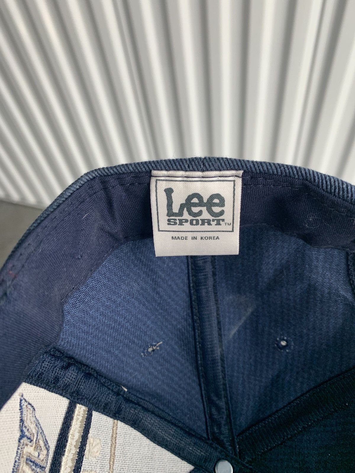 Lee × Vintage Essential Vintage 90s WVU Snapback Hat Size ONE SIZE - 4 Thumbnail