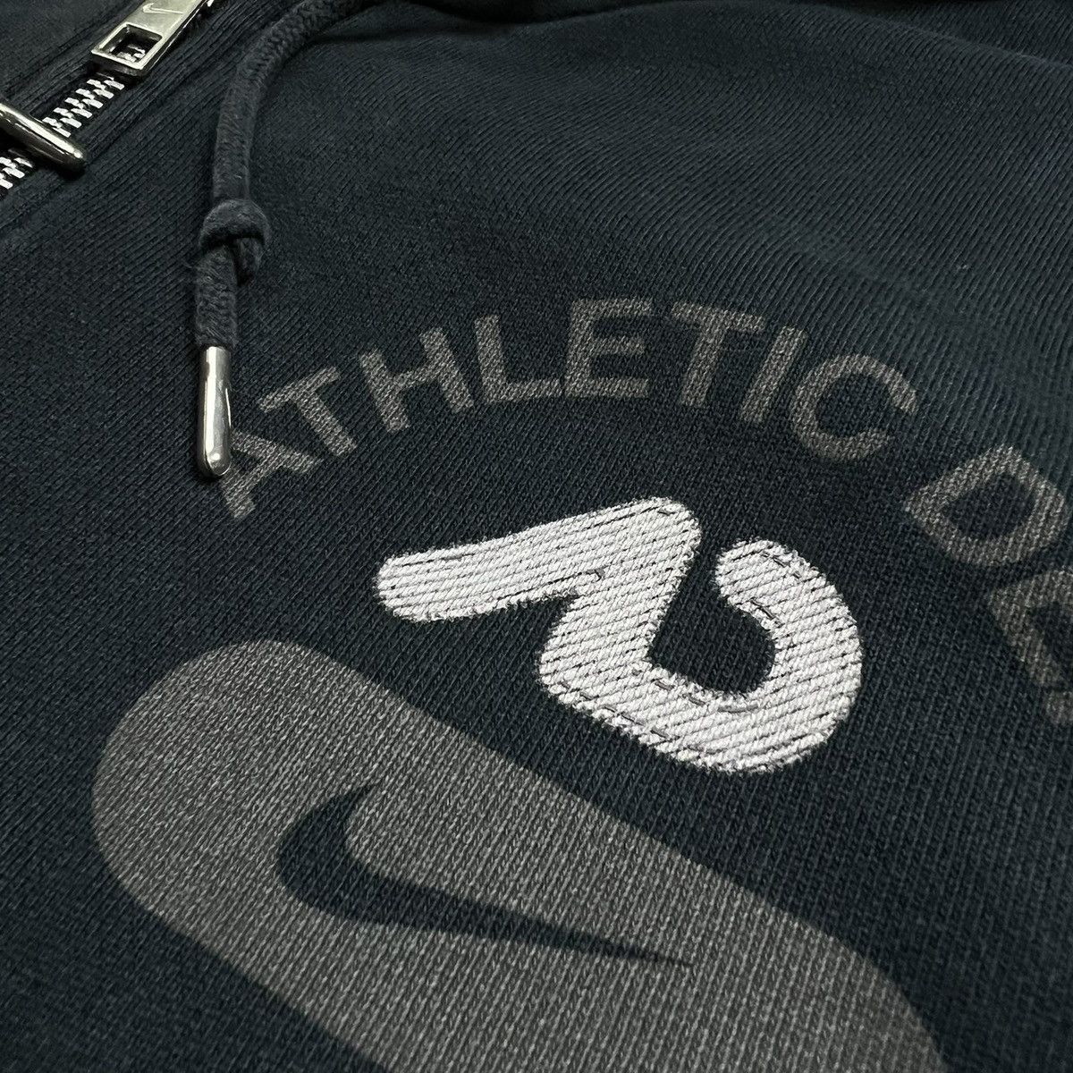 Nike 00s Nike Athletic Vintage Oversized Y2K Zip Retro Hoodie Size US XL / EU 56 / 4 - 5 Thumbnail