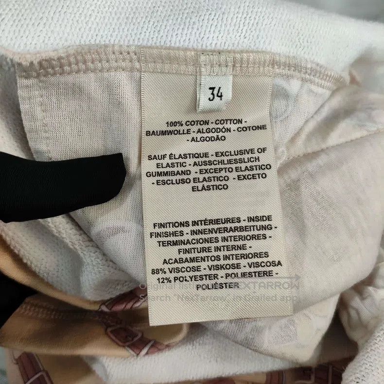 Hermes Hermes Cotton Dress Size XXS / US 00 / IT 34 - 5 Thumbnail