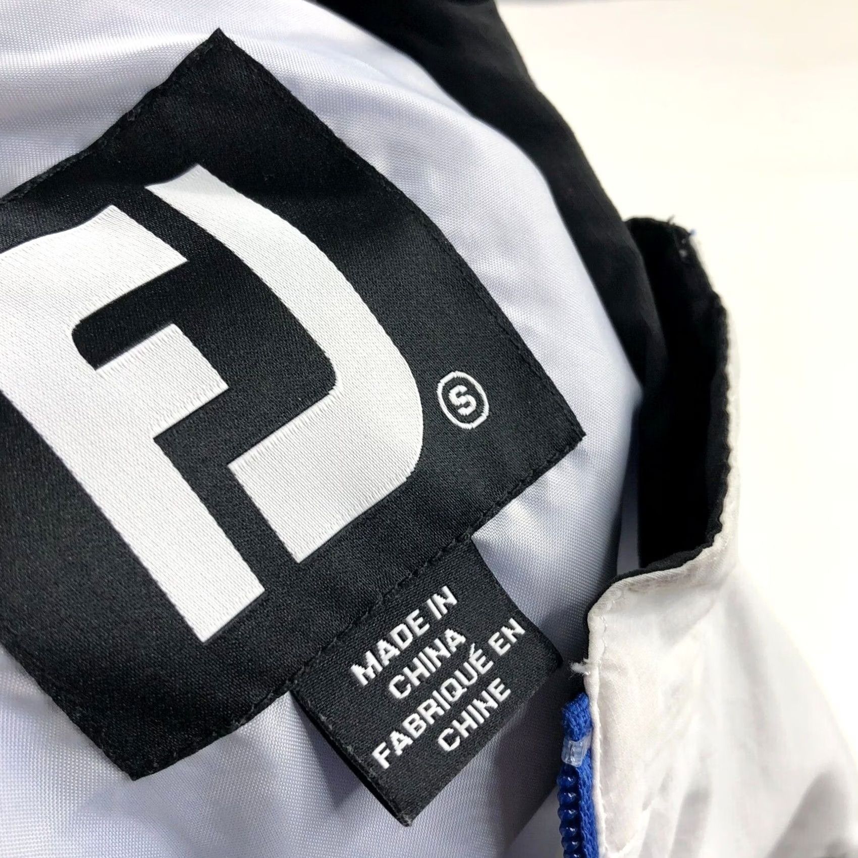 Footjoy Footjoy Pullover Small Men's Quarter Zip THIN No Stretch Short Sleeve Size US S / EU 44-46 / 1 - 5 Thumbnail