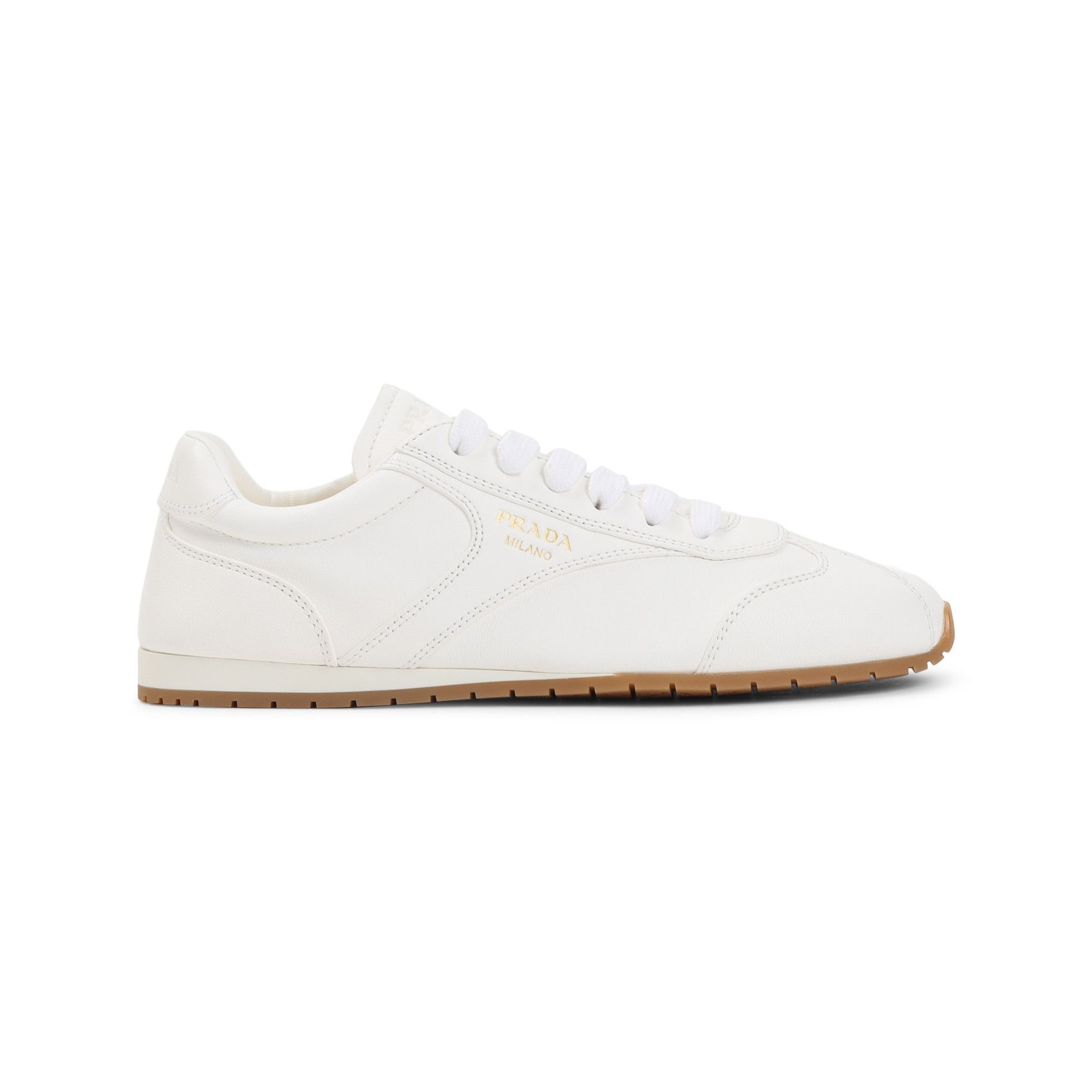 Prada Lamb Leather Sneakers