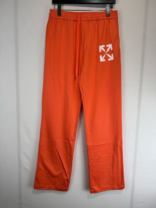 image of Off White O1Rshd1 Single Arrow Slim Trackpant In Orange, Men's (Size 30)