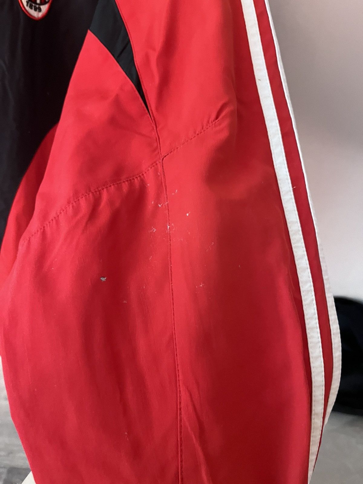 Other Vintage 90s AC MILAN Soccer Adidas Retro Olympic Jacket Size US XL / EU 56 / 4 - 13 Thumbnail