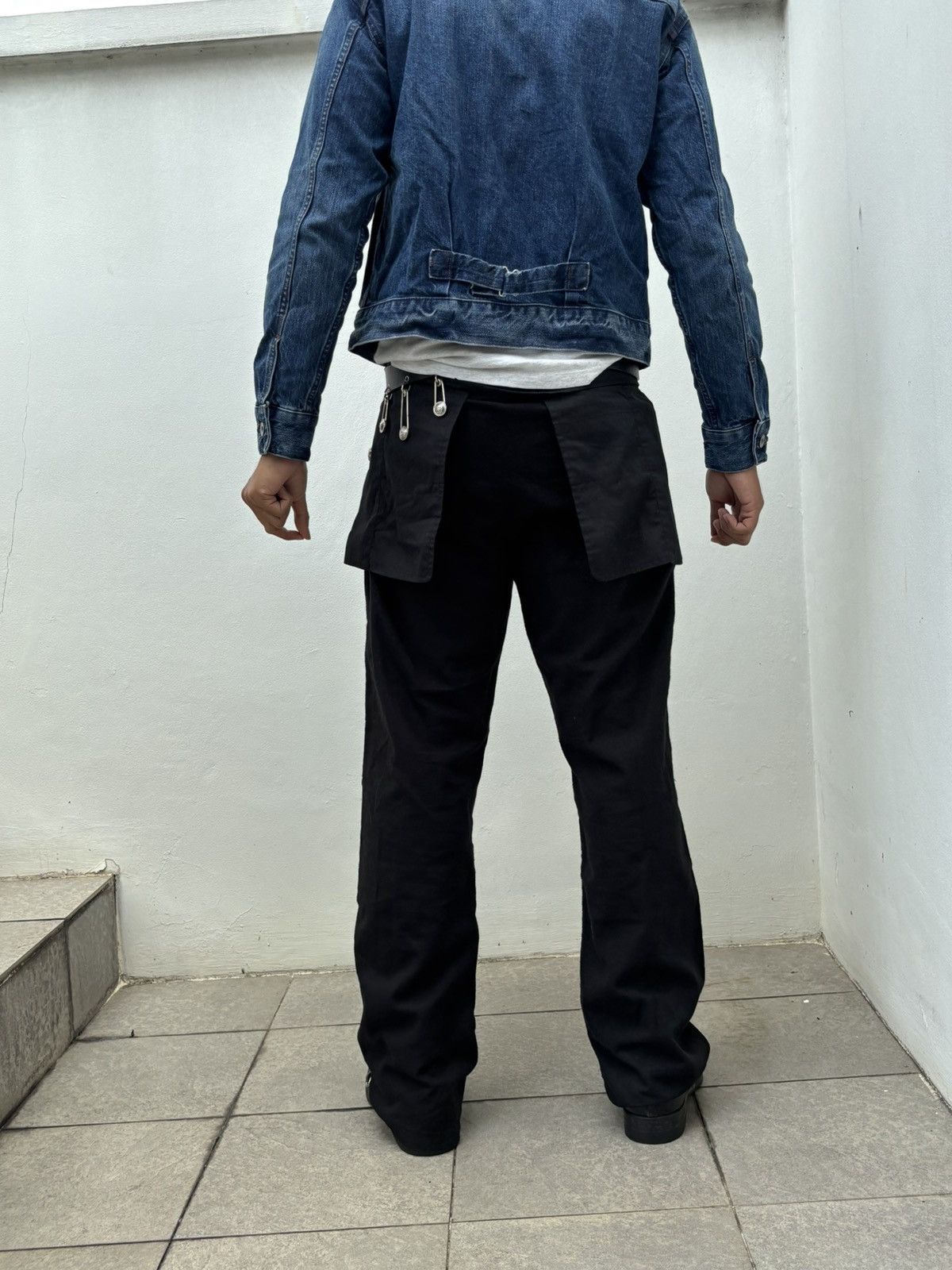 Helmut Lang SS03 RUNWAY SAMPLE Inside Out Trousers Size US 32 / EU 48 - 14 Thumbnail