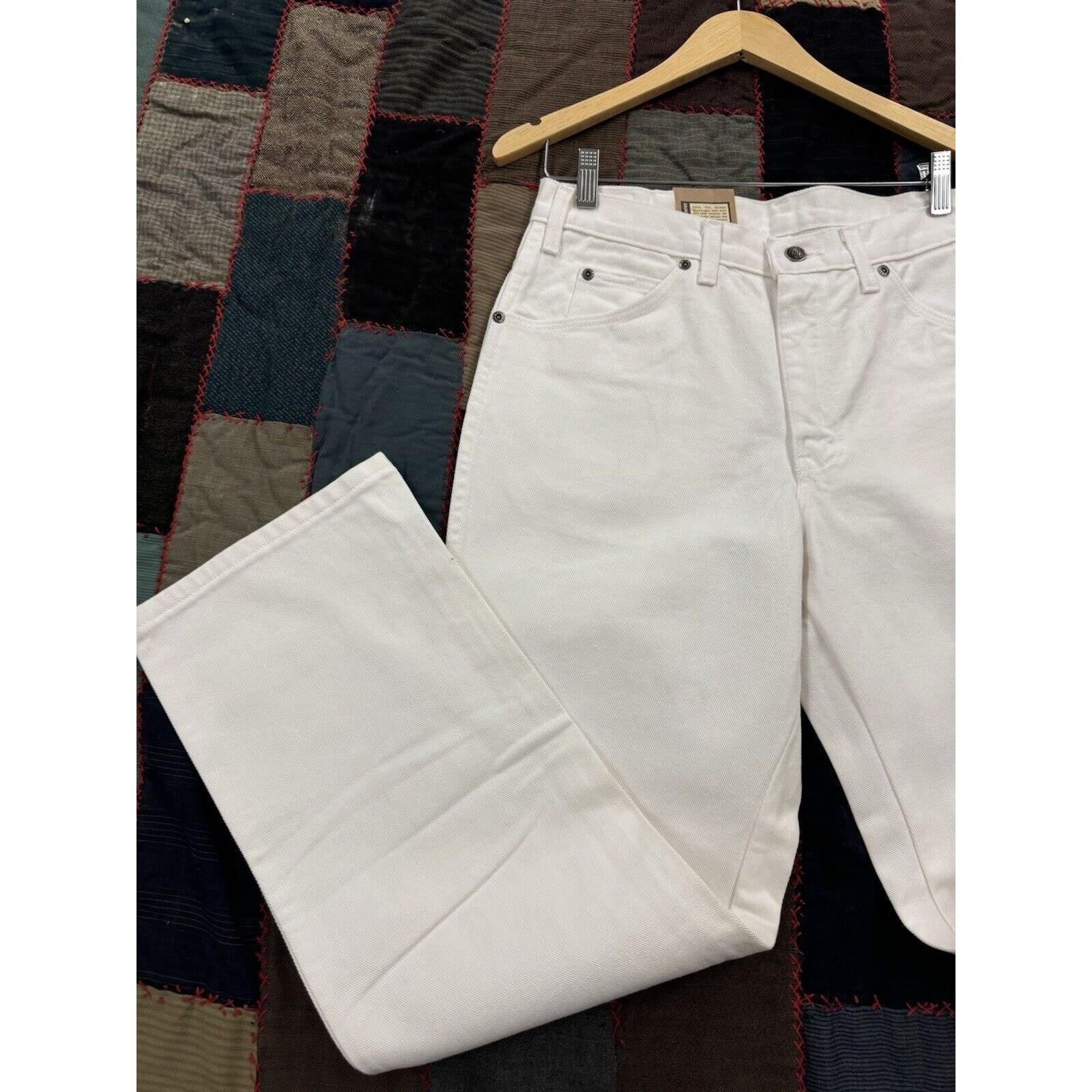 Dickies Deadstock 90s Dickies White Carpenter Painter Pant W33 X L30 Size US 33 - 7 Thumbnail