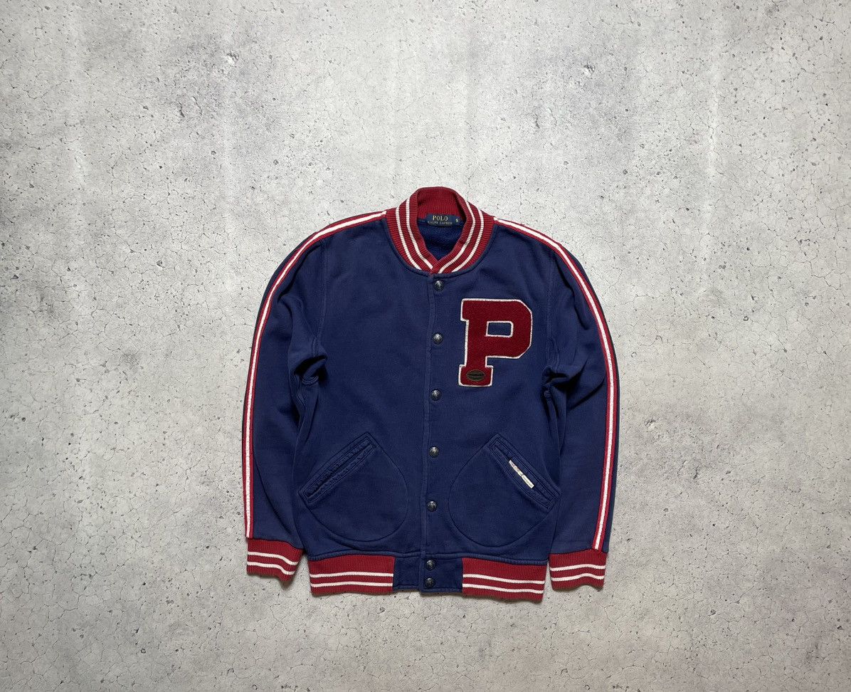 Polo Ralph Lauren Vintage Polo Ralph Lauren New York Big Logo Bomber Jacket Size US S / EU 44-46 / 1 - 1 Thumbnail
