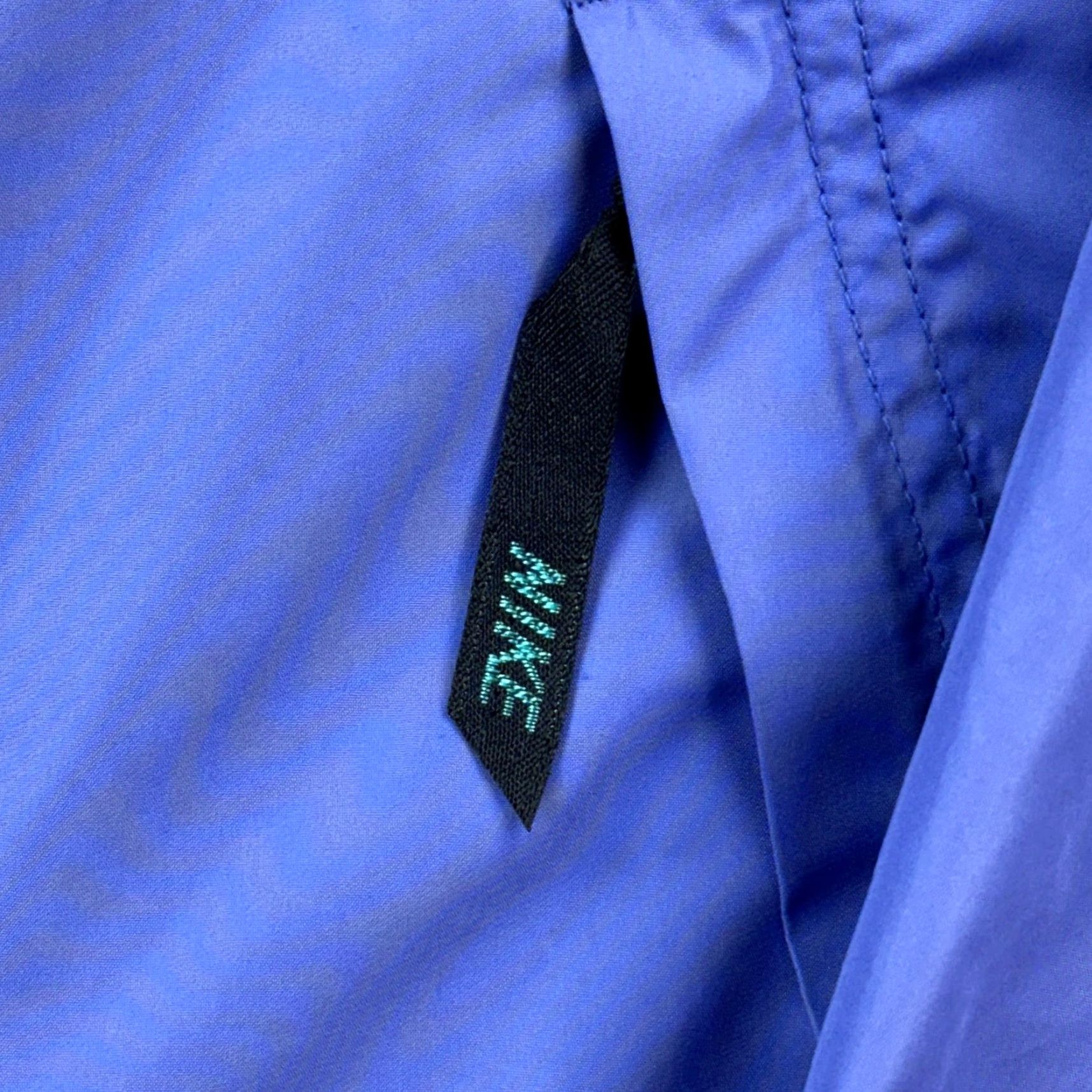 Nike Nike F.I.T. Jacket Women’s Medium Full Zip Lightweight Windbreaker 90s Vintage Purple Solid Embroidered Logo Men? Womens Size M / US 6-8 / IT 42-44 - 5 Thumbnail