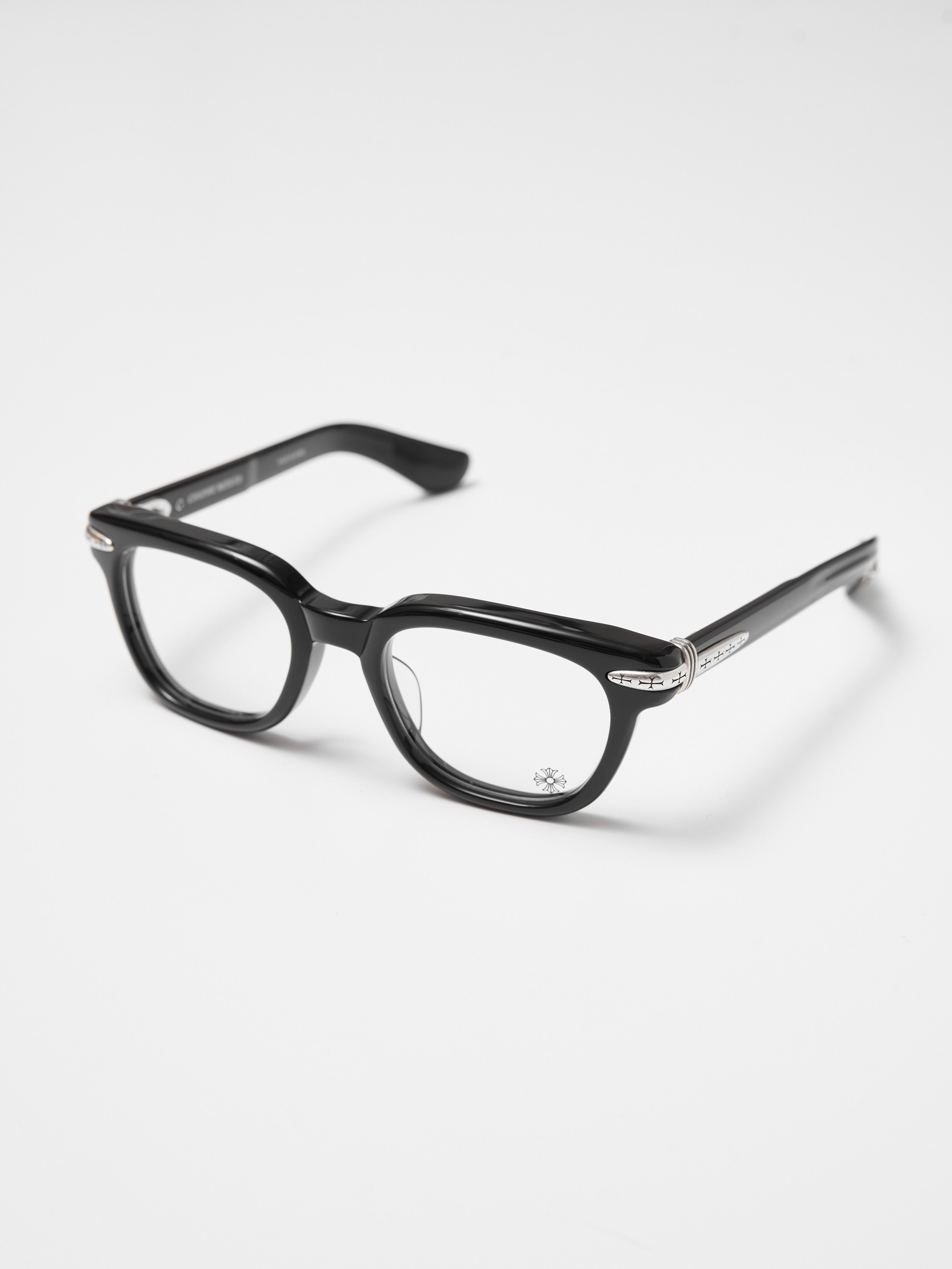 Chrome Hearts CHROME HEARTS DRIPPIN BLACK GLASSES Size ONE SIZE - 1 Thumbnail
