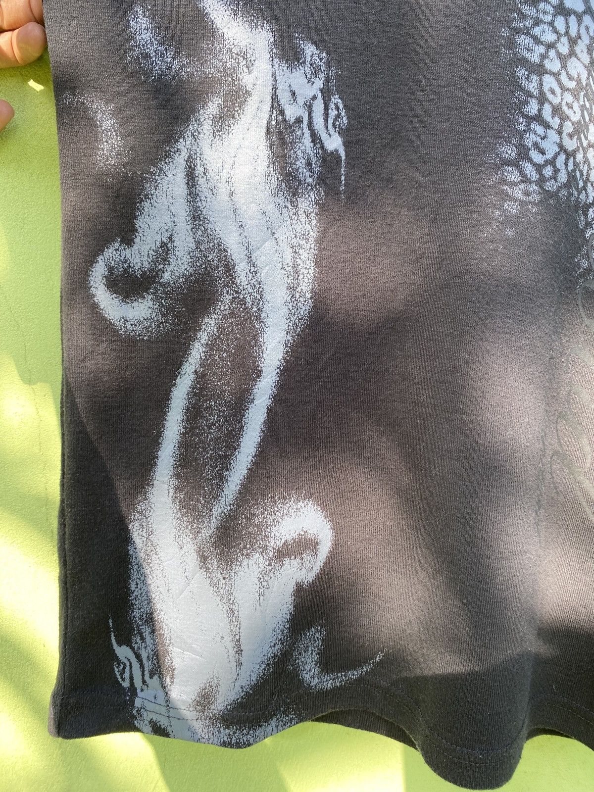 Japanese Brand Primal Point Never Enough Chain Reaction Smoke Art Design Size US M / EU 48-50 / 2 - 6 Thumbnail
