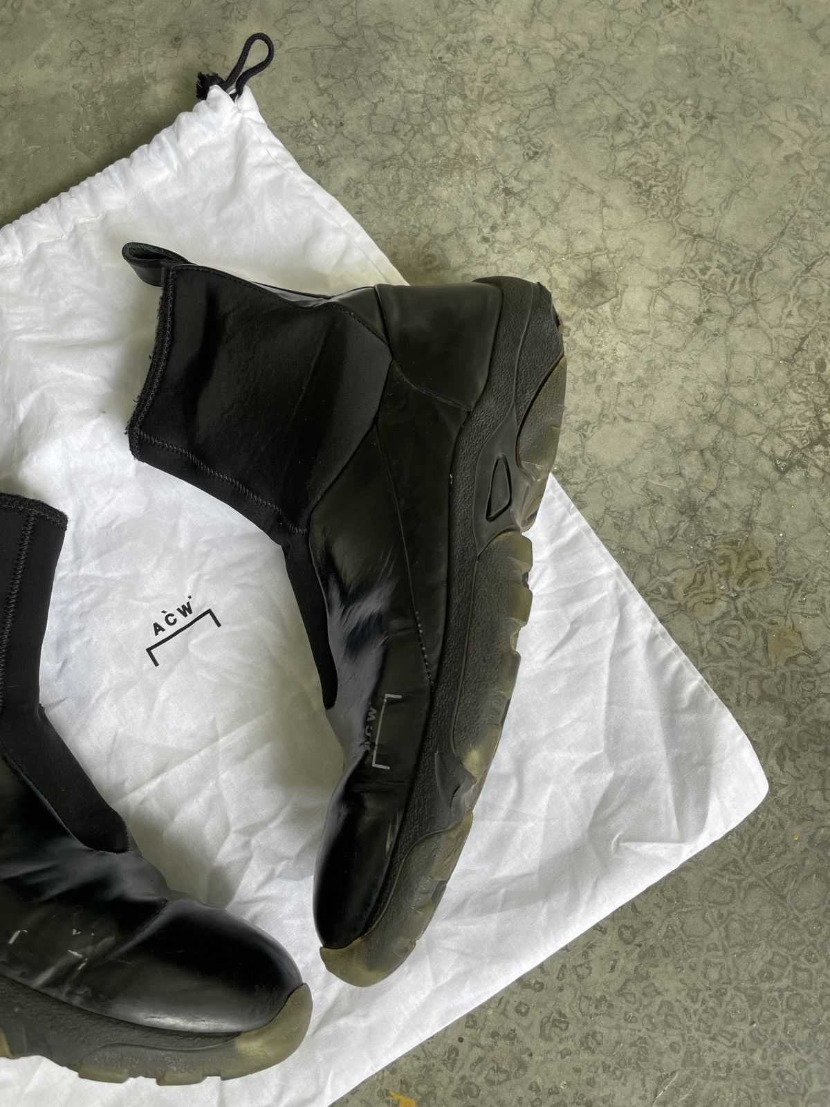 A-COLD-WALL* × Designer F/W21 A-COLD-WALL NC.2 High Chelsea Scuba Dive Boots Size US 8 / EU 41 - 6 Thumbnail