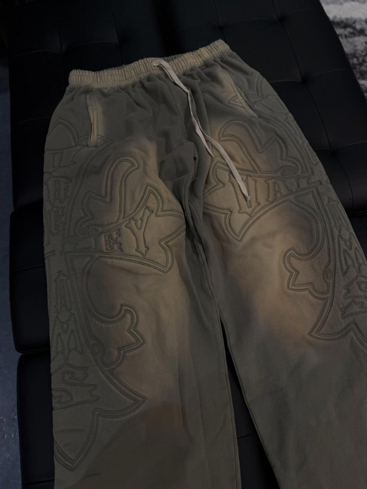 Vale Valley Cross Carved Drawstring Sweatpants Large NEW Vale Size US 34 / EU 50 - 5 Thumbnail