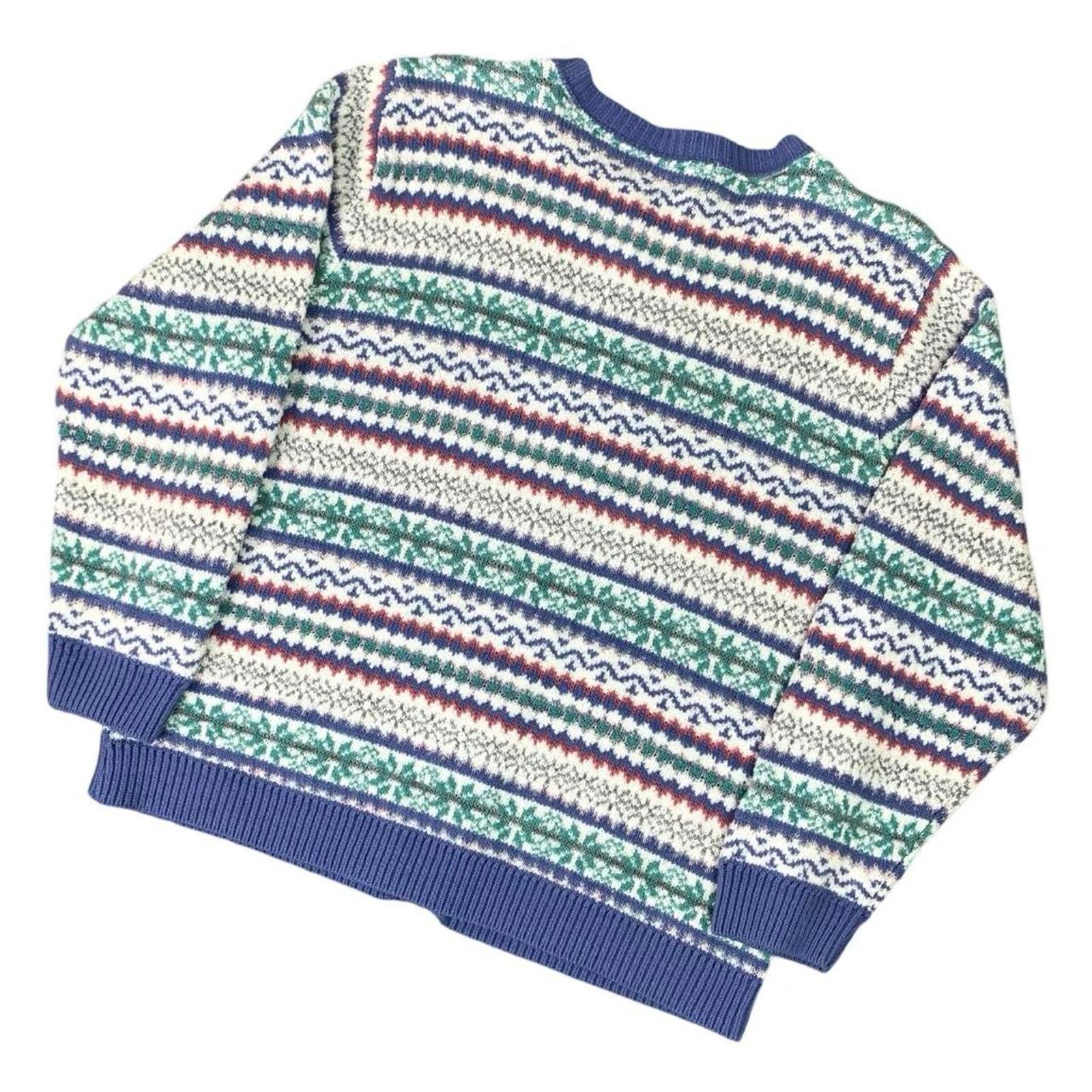 Vintage Vintage Alfred Dunner Knit Coquette Style Cardigan Sweater Size M / US 6-8 / IT 42-44 - 4 Thumbnail
