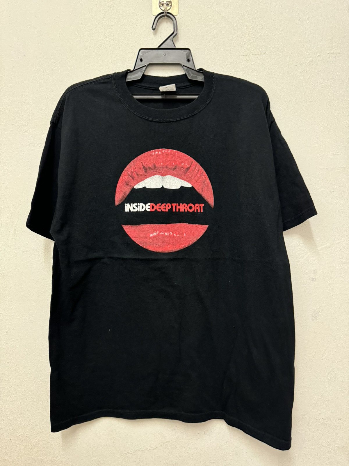 Vintage Vintage Inside Deep Throat Movie Tee Size US XL / EU 56 / 4 - 1 Thumbnail