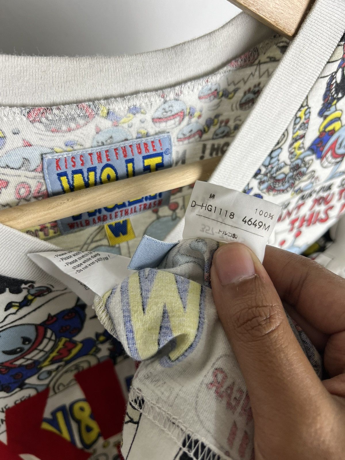 W&LT × Walter Van Beirendonck Walter Van Beirendonck "Warrior Comic" Tee Size US S / EU 44-46 / 1 - 5 Thumbnail