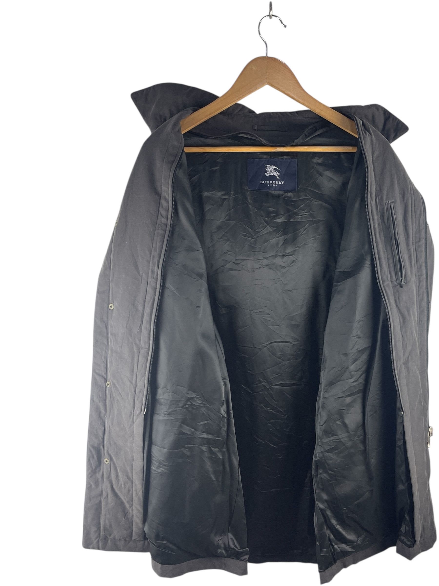 Burberry Burberry London Hooded Coat Jacket Size US L / EU 52-54 / 3 - 3 Thumbnail