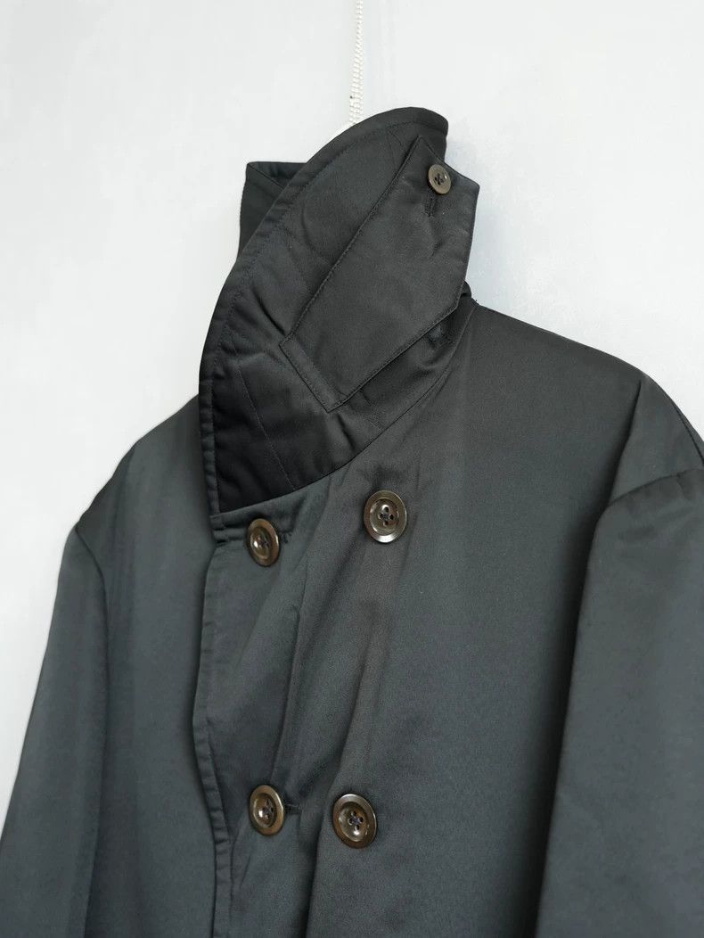 Yohji Yamamoto Yohji Yamamoto Yohji Yamamoto Black Collar Coat Size US L / EU 52-54 / 3 - 6 Thumbnail