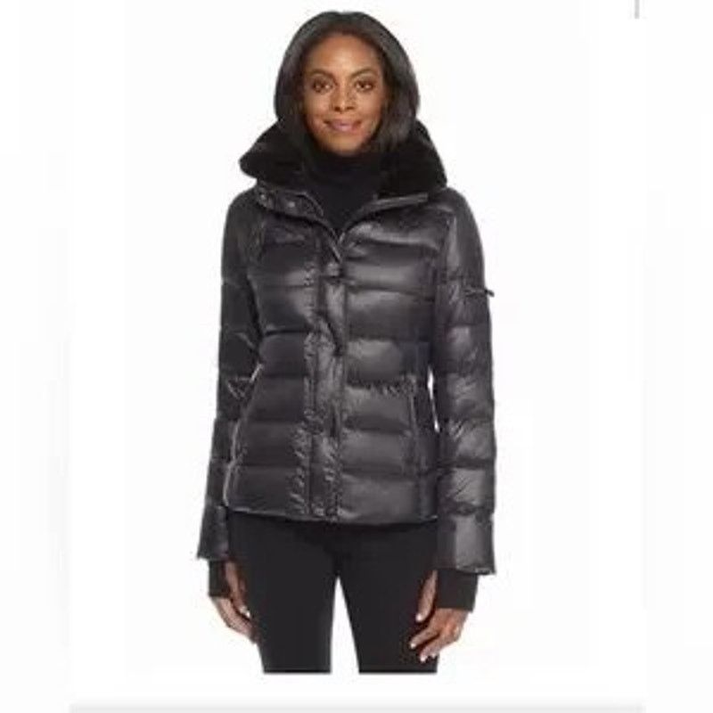 Other S13/NYC Mercer Black Retractable Hood Down Puffer Coat Size S / US 4 / IT 40 - 1 Thumbnail