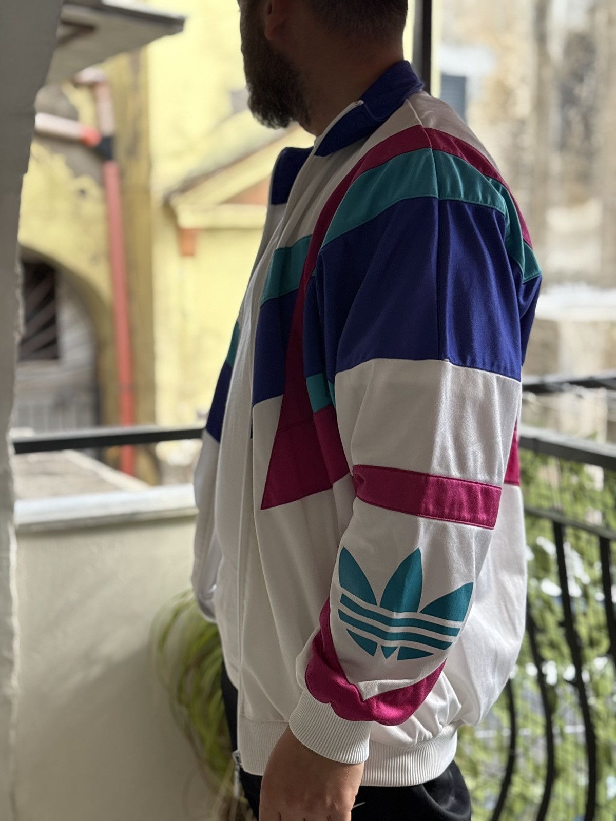 Adidas Vintage Style Adidas Originals Track Top 90s Oversize Size US L / EU 52-54 / 3 - 4 Thumbnail