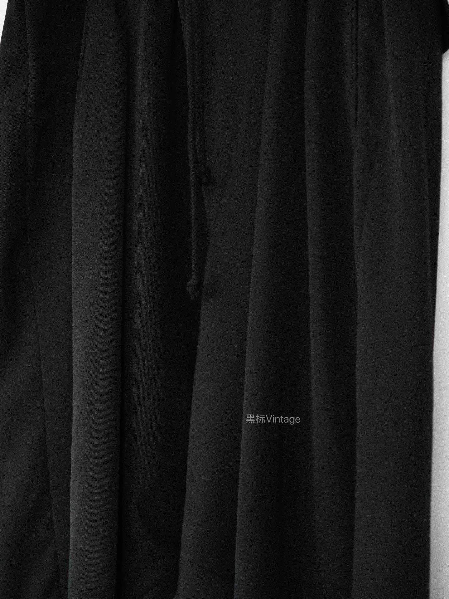 Yohji Yamamoto Yohji Yamamoto 25aw Vintage Drawstring Wide Leg 8pt Pants Size US 32 / EU 48 - 5 Thumbnail