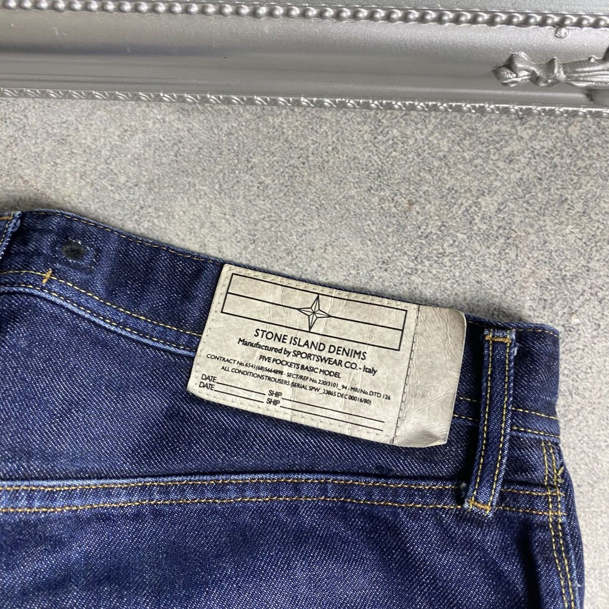 Stone Island Vintage Stone Island Jeans Denim Size US 32 / EU 48 - 4 Thumbnail