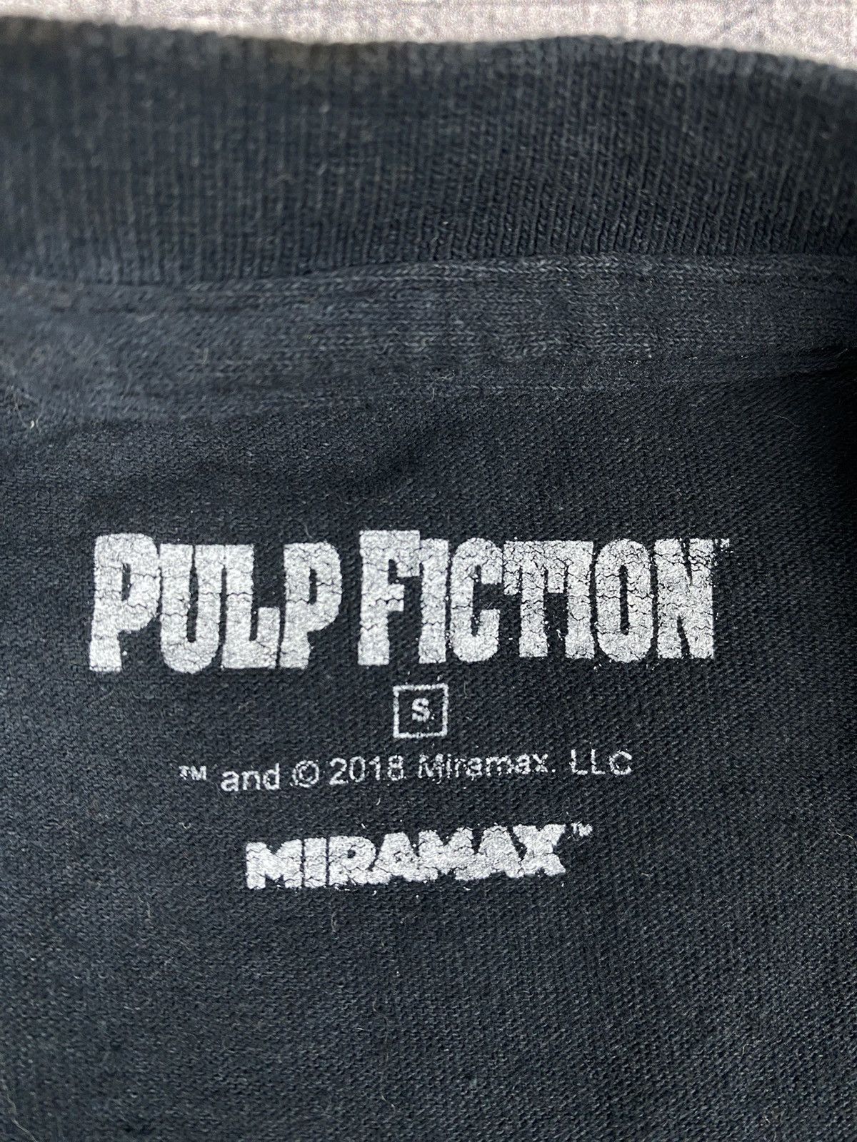 Vintage Vintage Pulp Fiction Promo Logo Tarantino Movie Tee Size US S / EU 44-46 / 1 - 9 Thumbnail