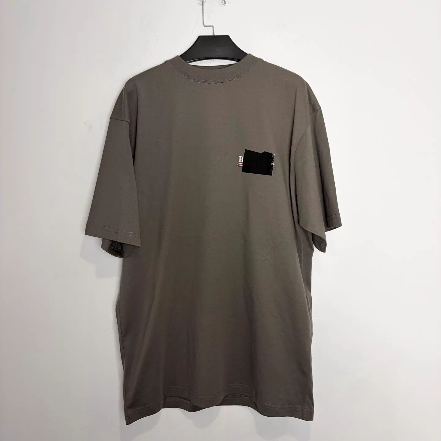 Balenciaga Balenciaga Tape Olive Coke Tee XXS (Bust 110, Length 76) Size US XXS / EU 40 - 1 Thumbnail