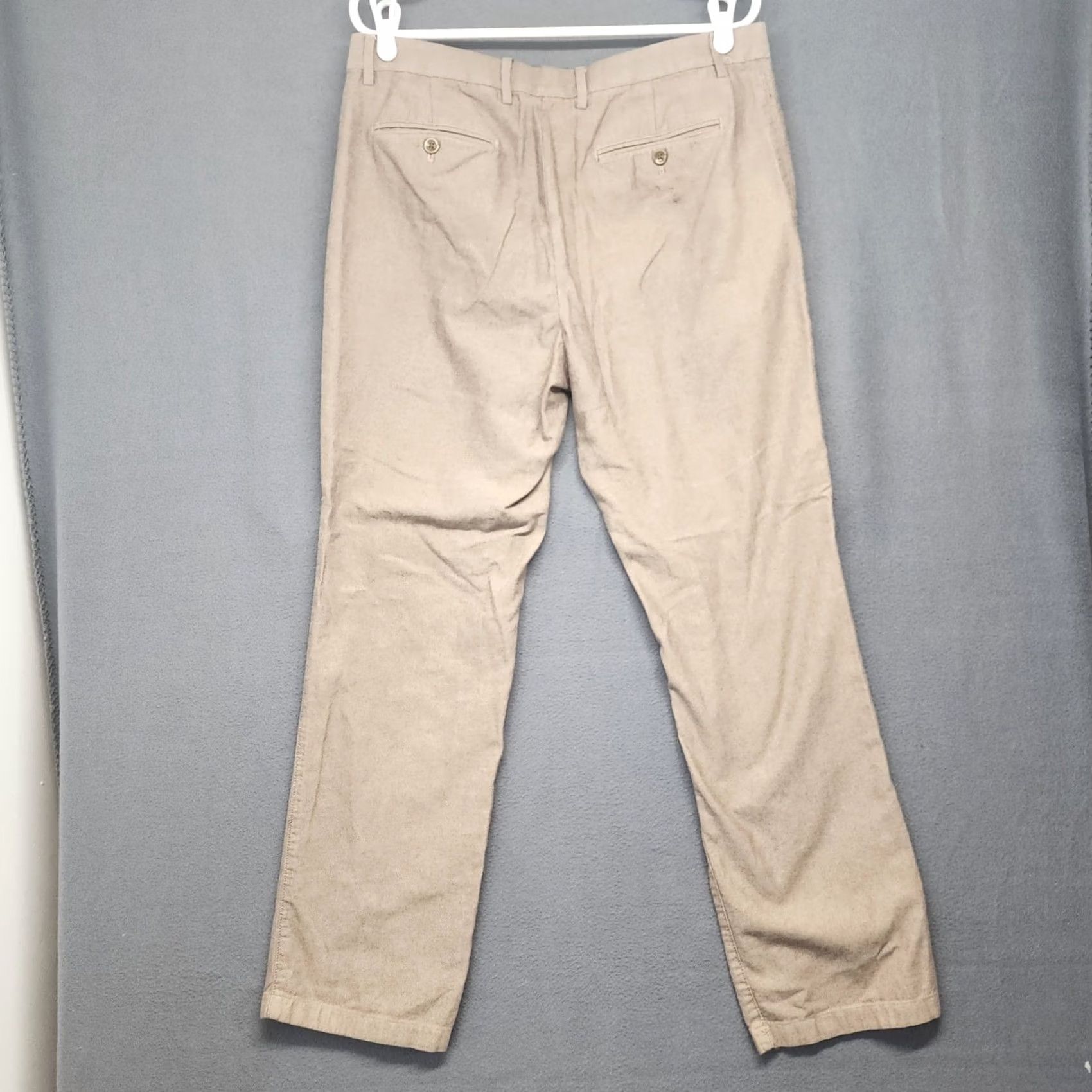 Banana Republic Banana Republic Kentfield Pant Men 34x30 Tan Cotton Twill Chino Trouser Slacks Tagged 35x32 Size US 34 / EU 50 - 2 Thumbnail