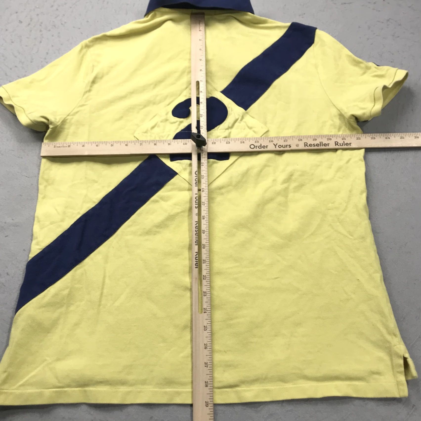 Polo Ralph Lauren Polo Ralph Lauren Polo Shirt Mens XL Yellow Slim Fit Logo Accent Casual Golf Walking Size US XL / EU 56 / 4 - 7 Thumbnail