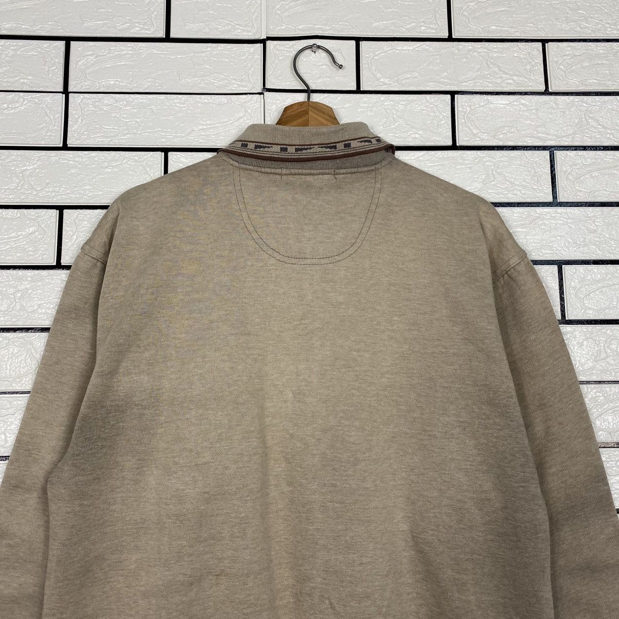 Japanese Brand 📌Vintage Collar Sweatshirt Magixson Embroidery Big Logo Size US L / EU 52-54 / 3 - 11 Thumbnail