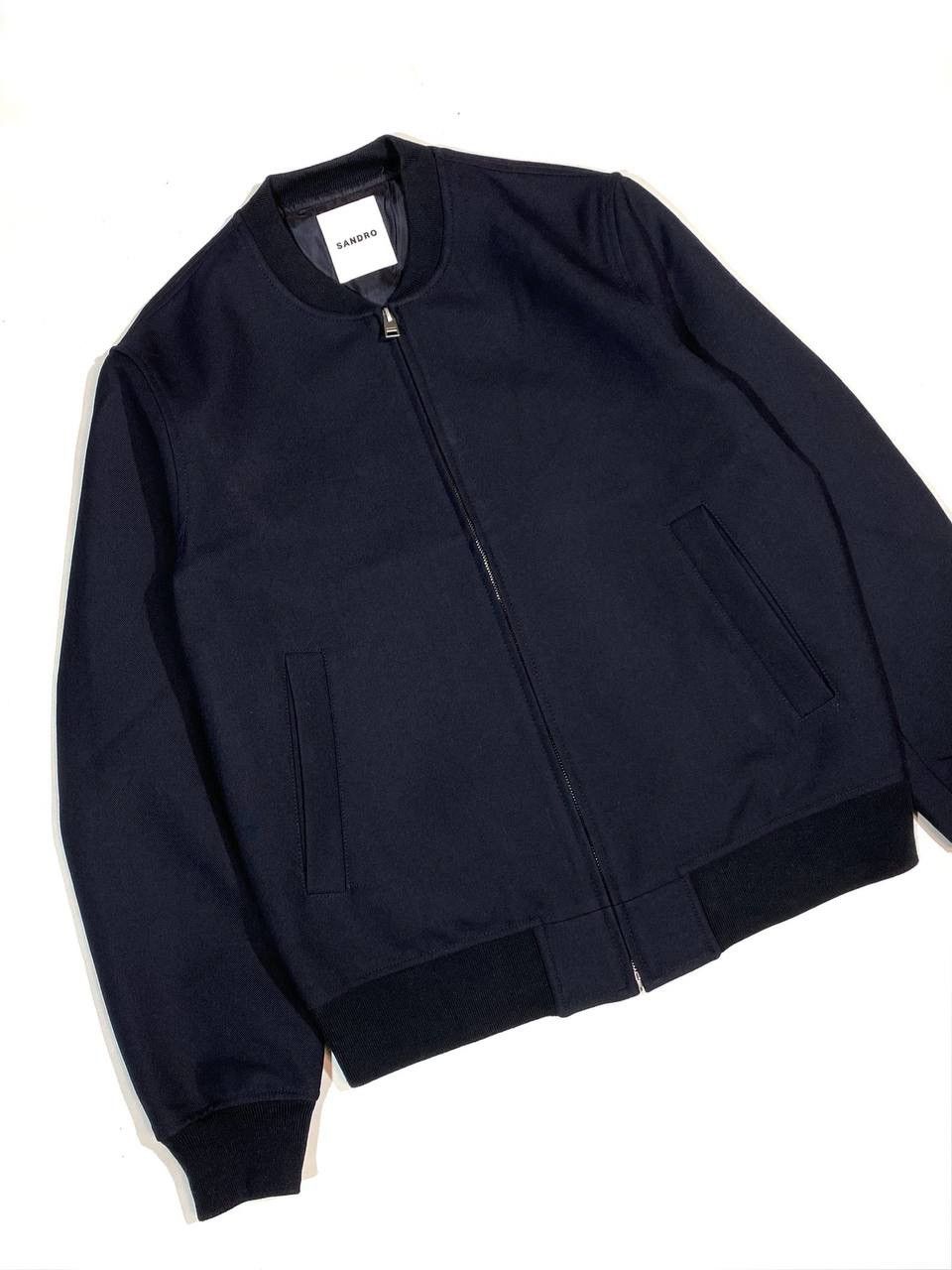 Sandro Sandro Paris Men Bomber Jacket Size US M / EU 48-50 / 2 - 3 Thumbnail