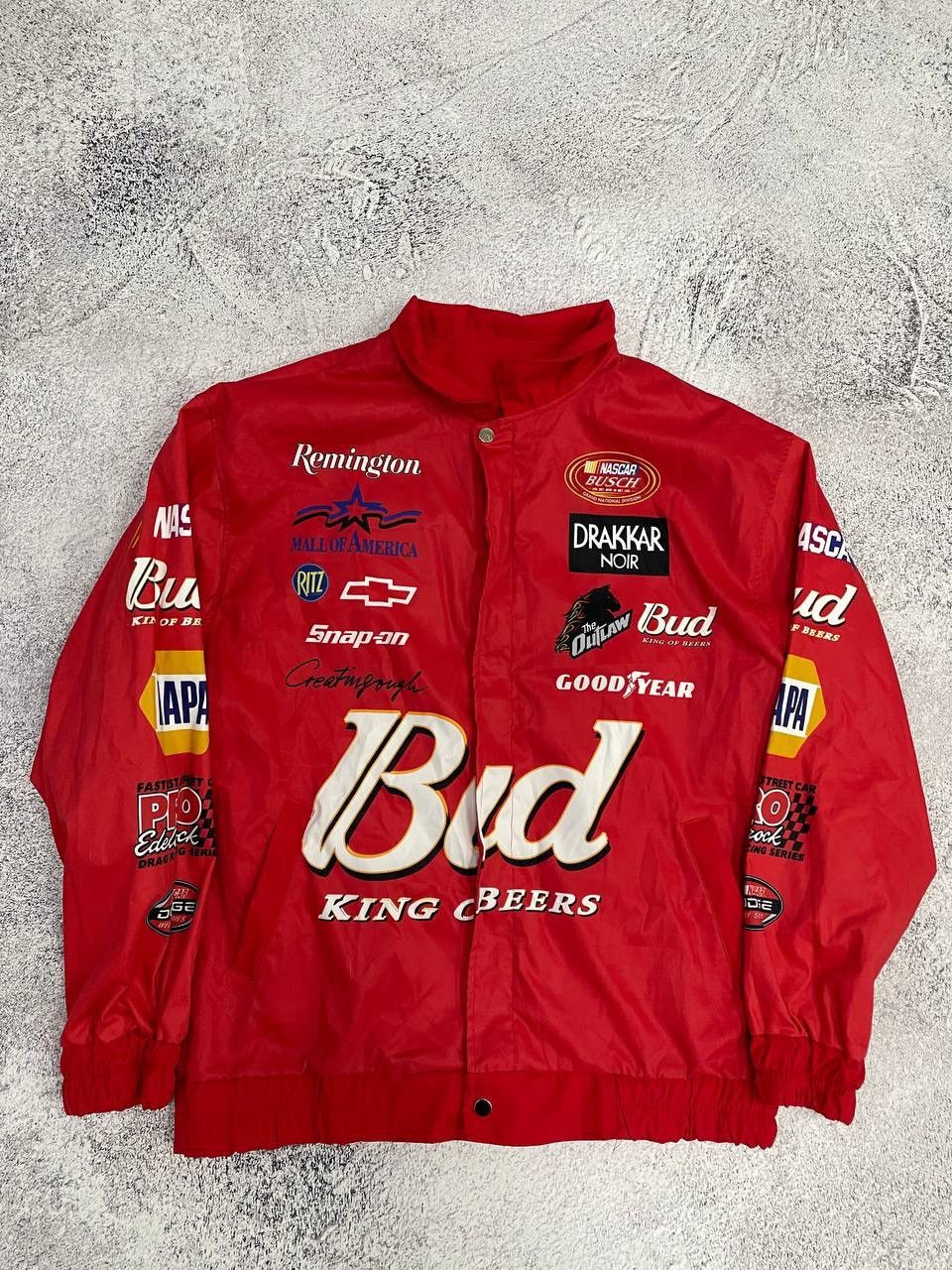 Budweiser × Vintage Moto Jacket BUD Size US M / EU 48-50 / 2 - 2 Thumbnail
