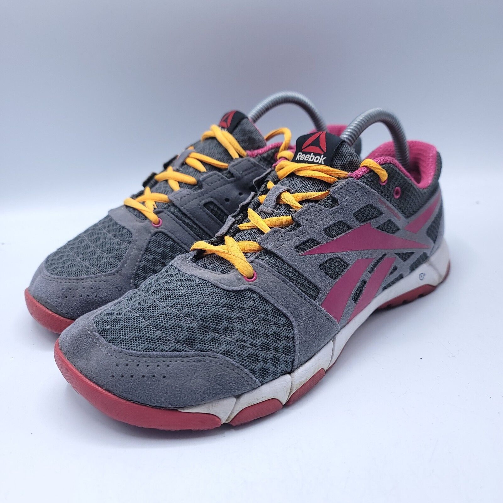 Reebok Reebok Crossfit F48 3D Shoe Womens Size 9 V47116 Gray Pink Grailed