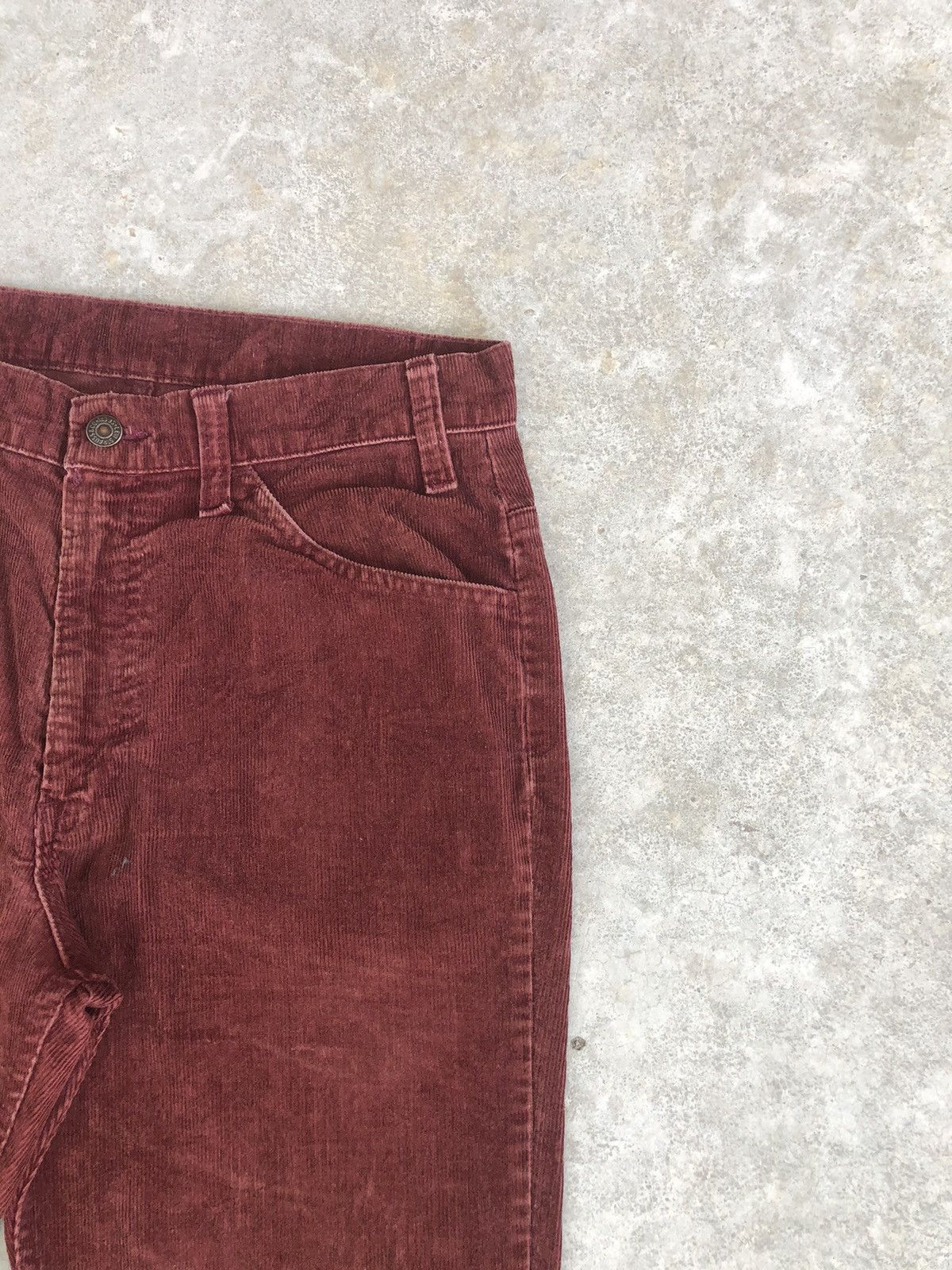 Vintage Vintage 70’s Levi’s Corduroy Pants Flared Jeans 646 Size US 30 / EU 46 - 5 Thumbnail