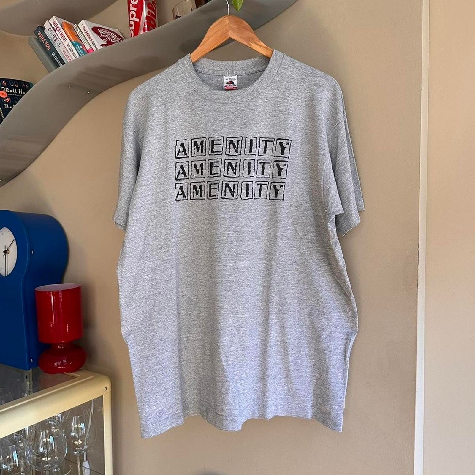 Band Tees × Vintage Vintage Amenity Band Shirt Size US XL / EU 56 / 4 - 1 Thumbnail