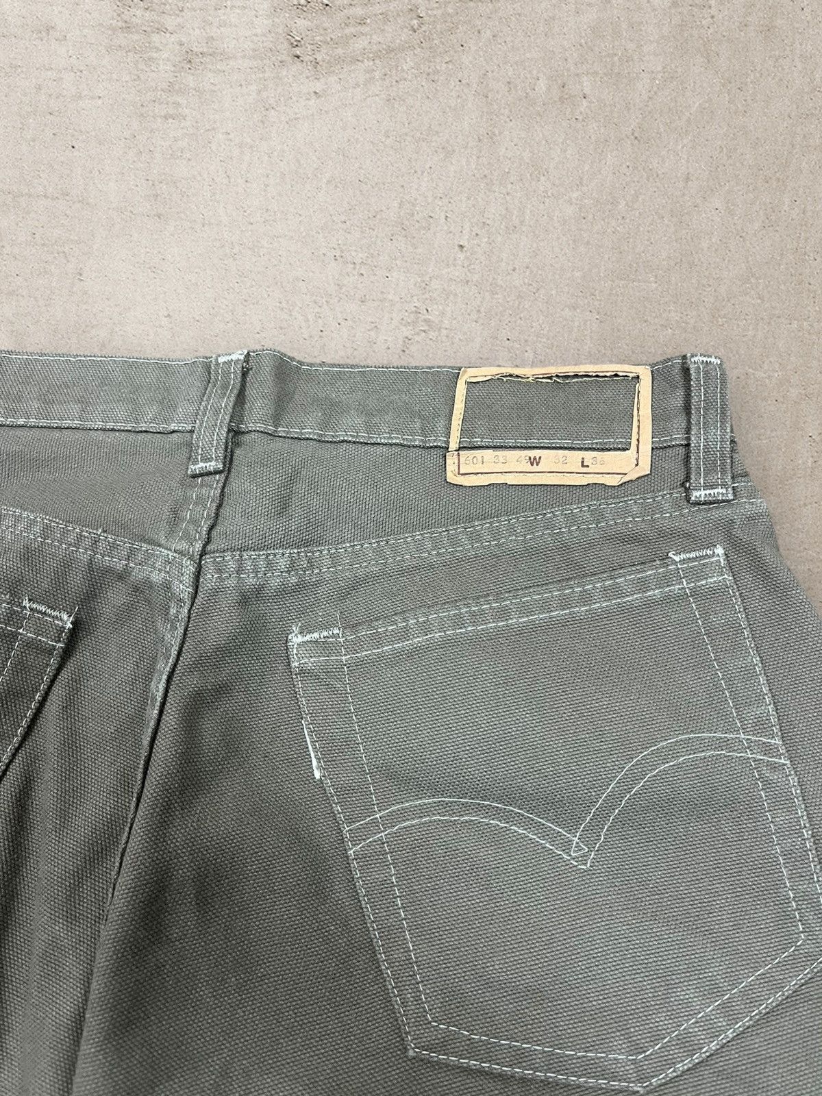 Levi's Vintage 80's 1984 Levis 601 32x36 Mens Pants @255 Size US 32 / EU 48 - 3 Thumbnail