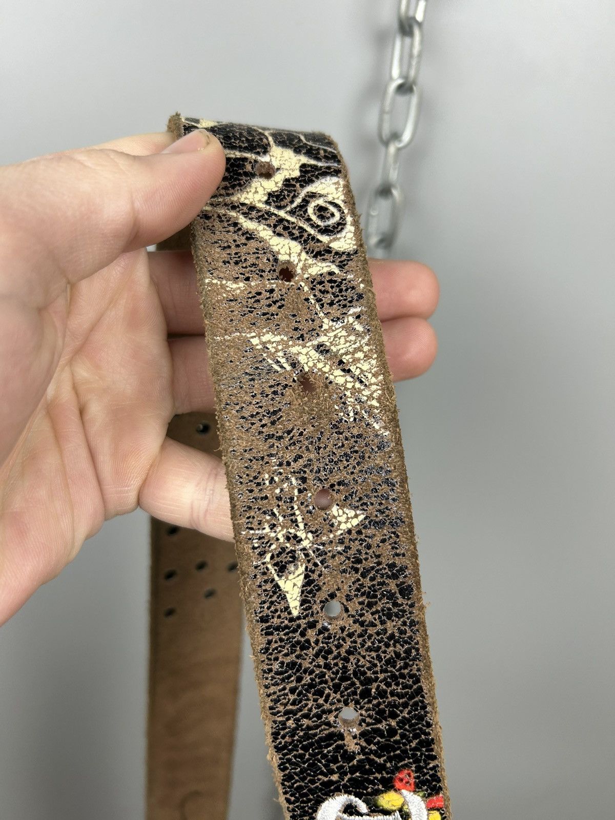 Christian Audigier × Ed Hardy × Vintage Vintage Ed Hardy By Christian Audigier Tattoowear Belt Size ONE SIZE - 15 Thumbnail