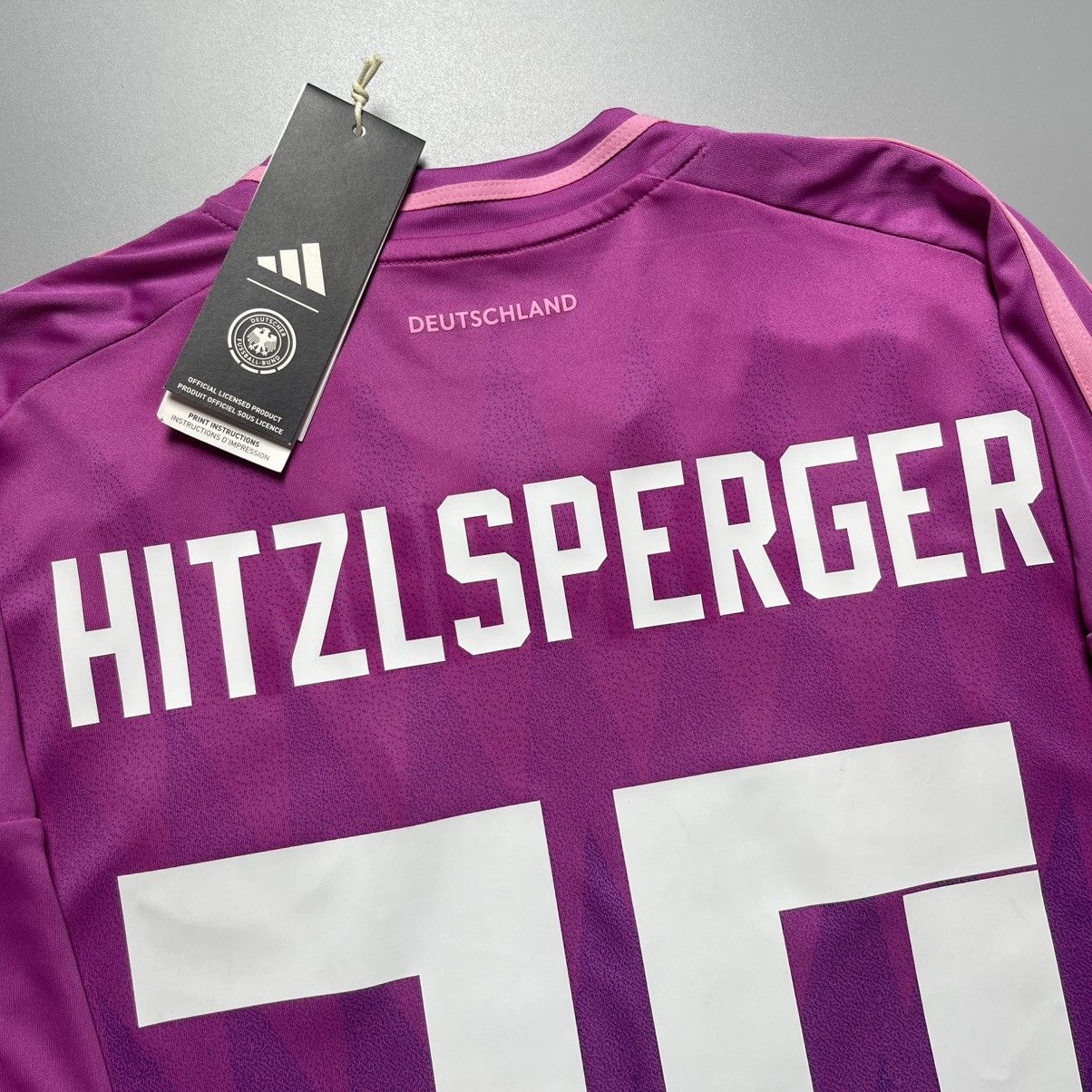 Adidas NWT GERMANY ADIDAS 2024 EURO SOCCER JERSEY #30 HITZELSPERGER Size US M / EU 48-50 / 2 - 10 Thumbnail