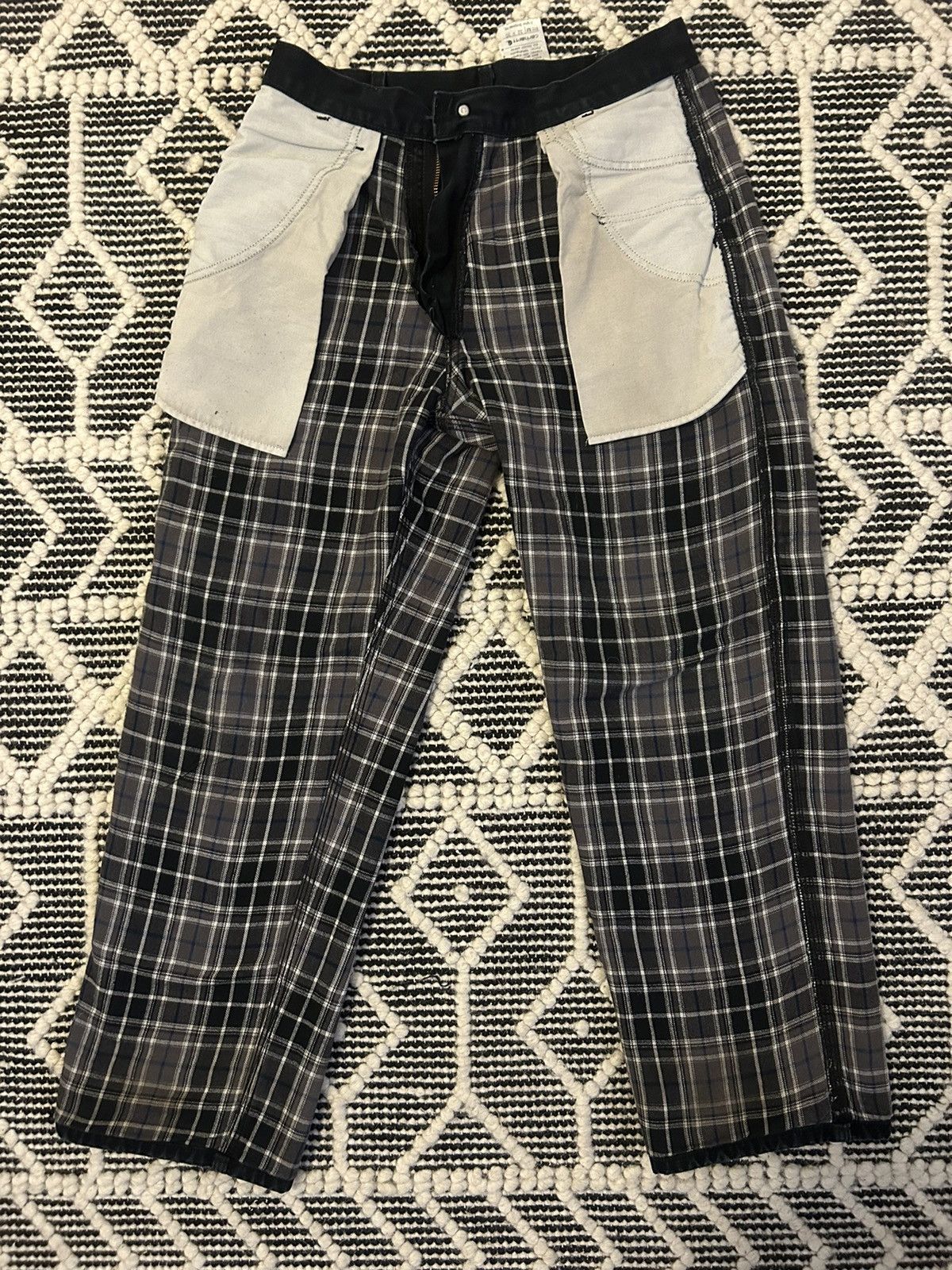 Carhartt × Vintage Carhartt x Vintage Flannel lined pants Size US 32 / EU 48 - 8 Thumbnail
