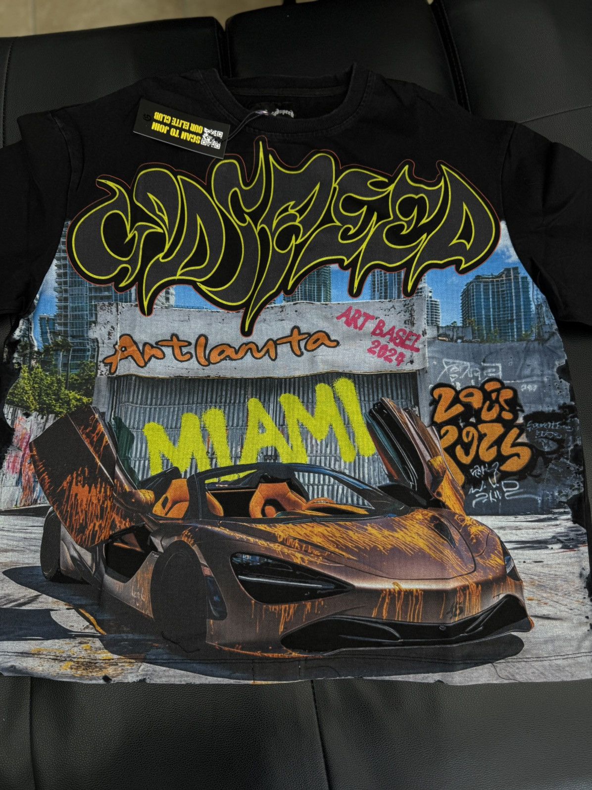 Godspeed Godspeed Miami Lambo Tee Shirt Size Large (NEW) Size US L / EU 52-54 / 3 - 4 Thumbnail