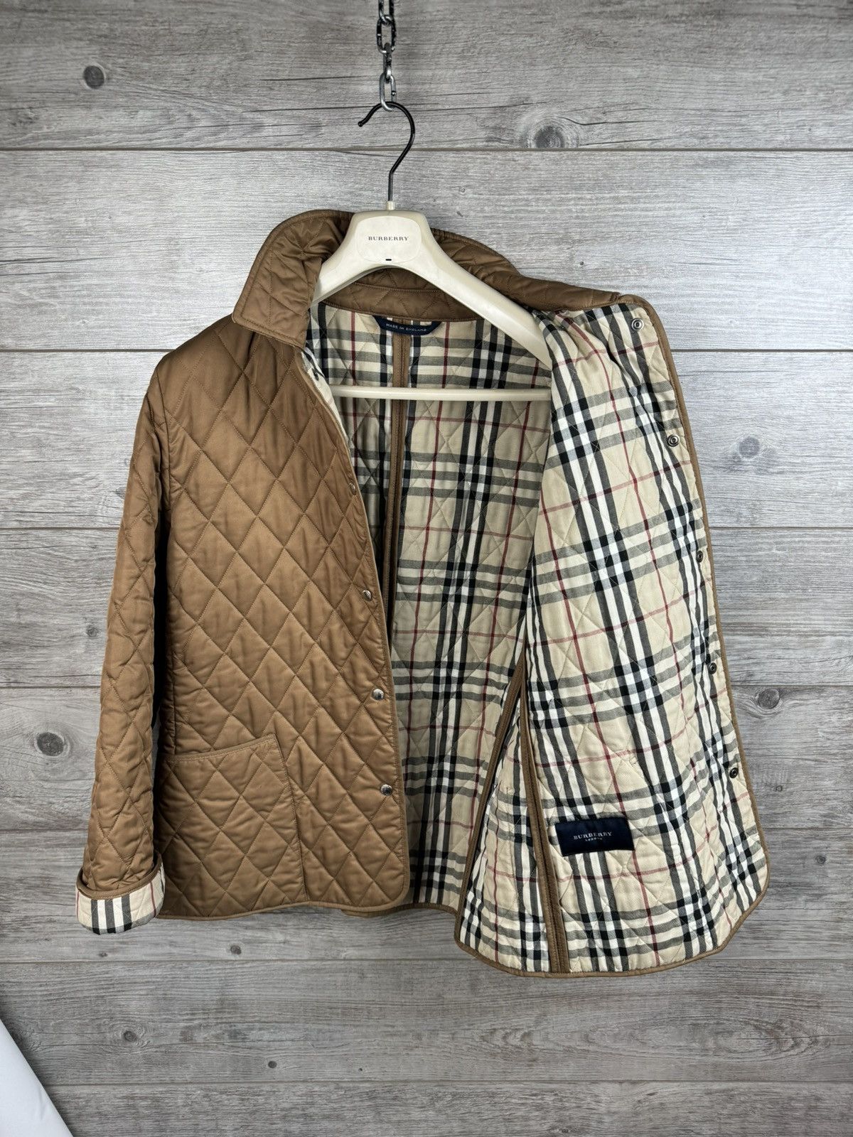 Vintage BURBERRY LONDON JACKET WOMEN SIZE L Grailed