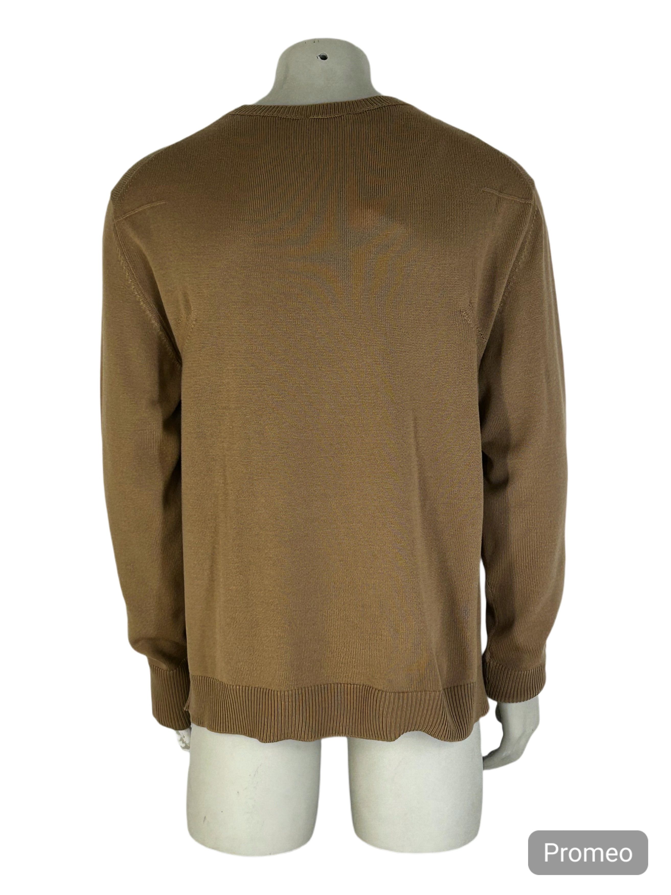 Dior DIOR HOMME SAND PIN TUCK DETAIL CREW NECK KNIT Size US XXL / EU 58 / 5 - 3 Thumbnail